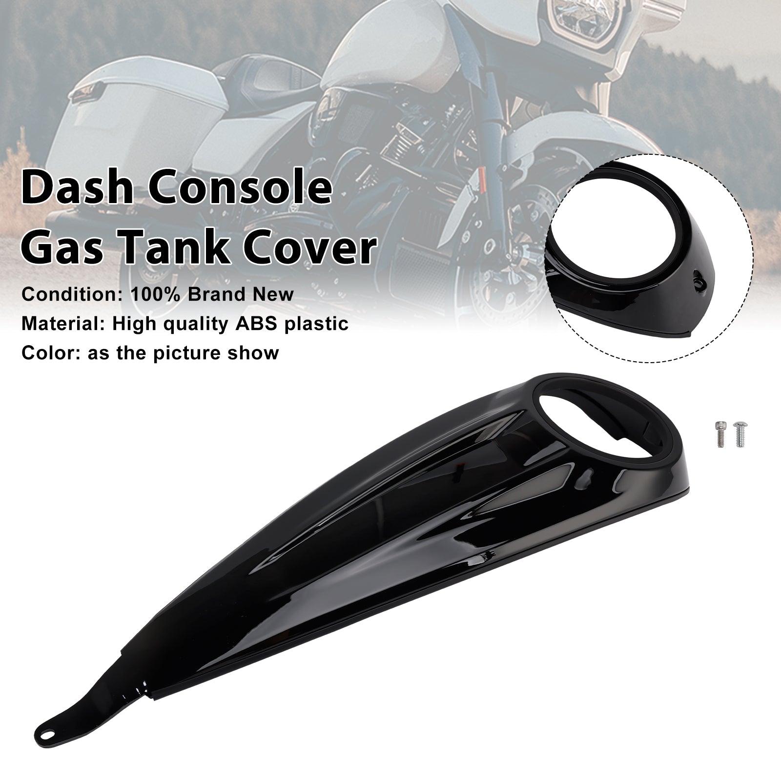 Touring Road Glide / Street Glide 2023-2025 Dash Console Gas Tank Cover