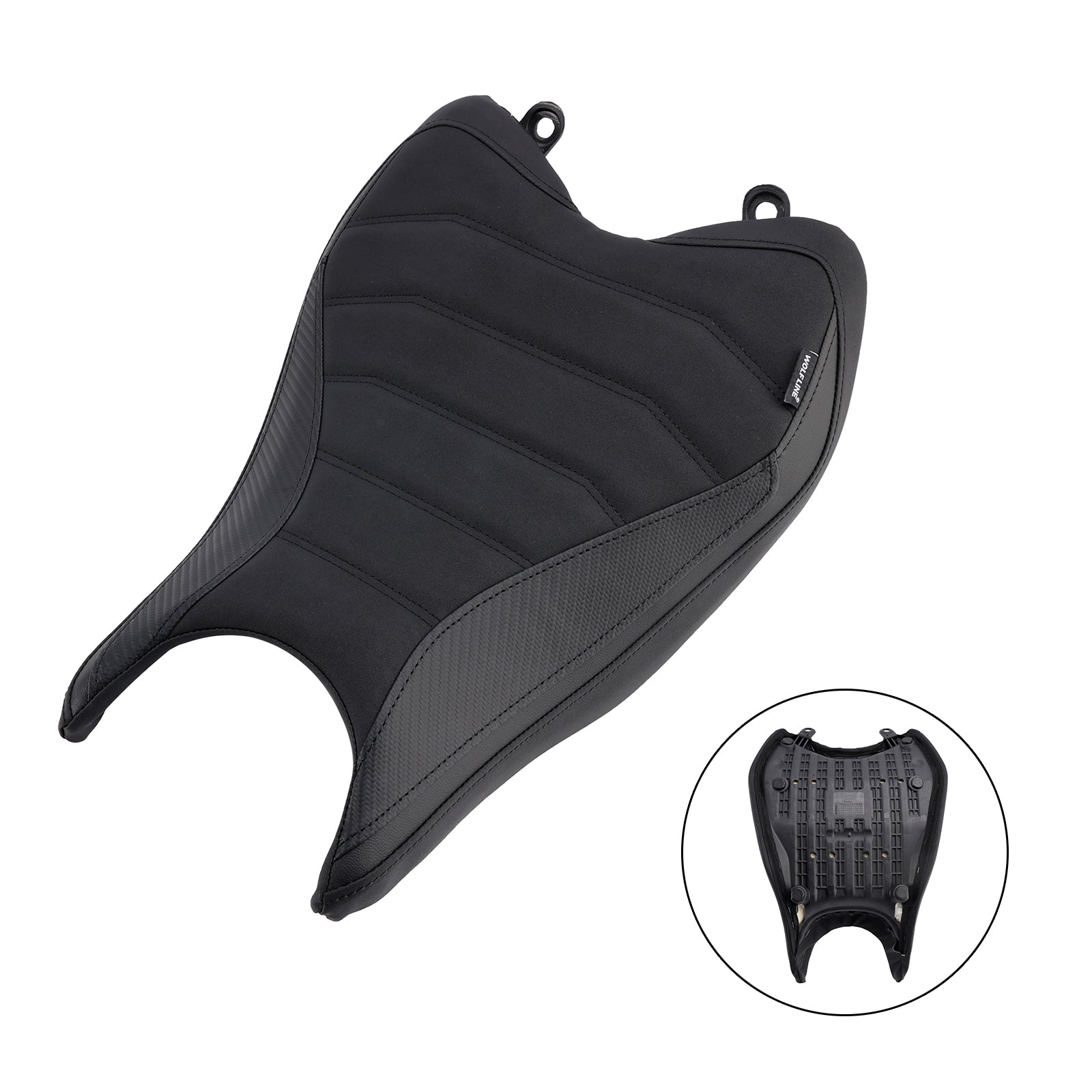 2024-2025 TR DAYTONA 660 Front Raider Seat Driver Cushion PU Upper White