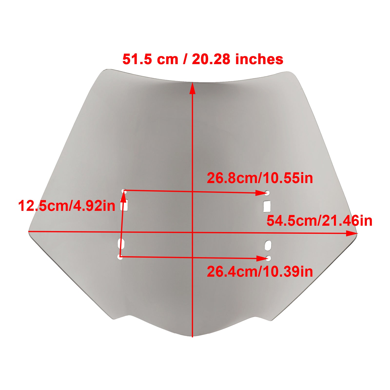 18-23 Honda Gold Wing GL1800 ABS čelní sklo