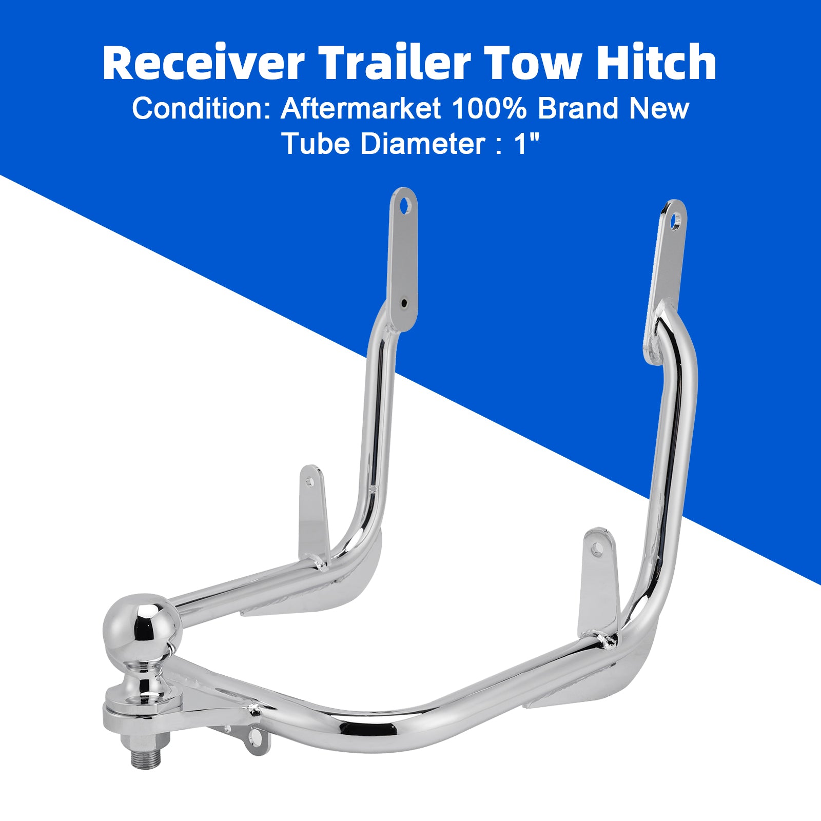 2009-2023 Touring Electra Street Glide FLHX Receiver Trailer Tow Hitch
