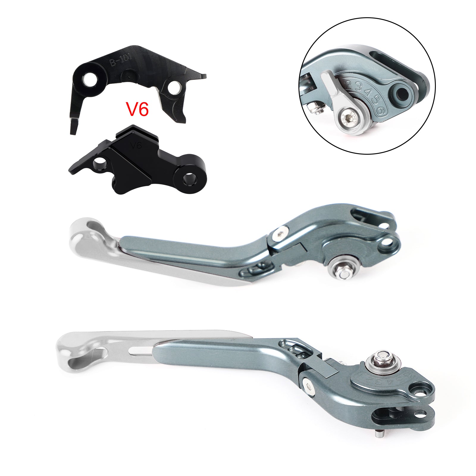 2024-2025 Yamaha XSR900 XSR900GP MT-09 Adjustable Clutch Brake Lever fit