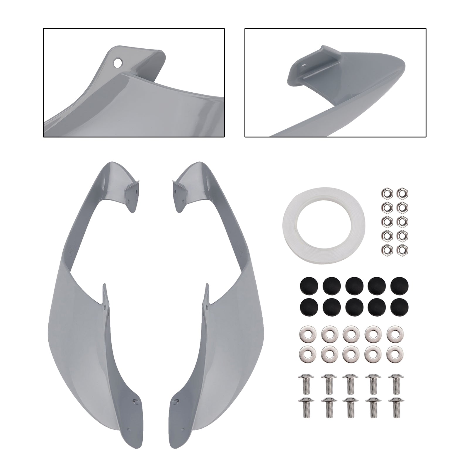 2021-2024 Yamaha YZF R1 R1M Voorzijde Winglets Vleugels Spoiler Kuip