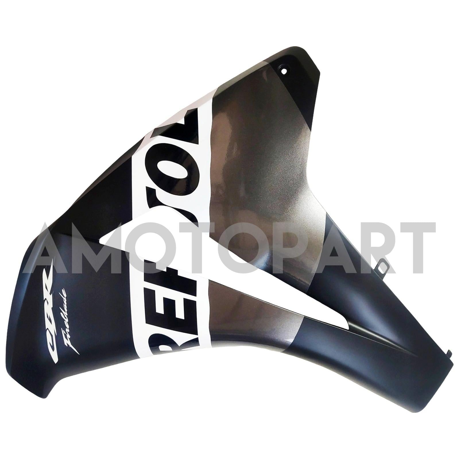 Amotopart 2008-2011 Honda CBR1000RR Black Silver Fairing Kit
