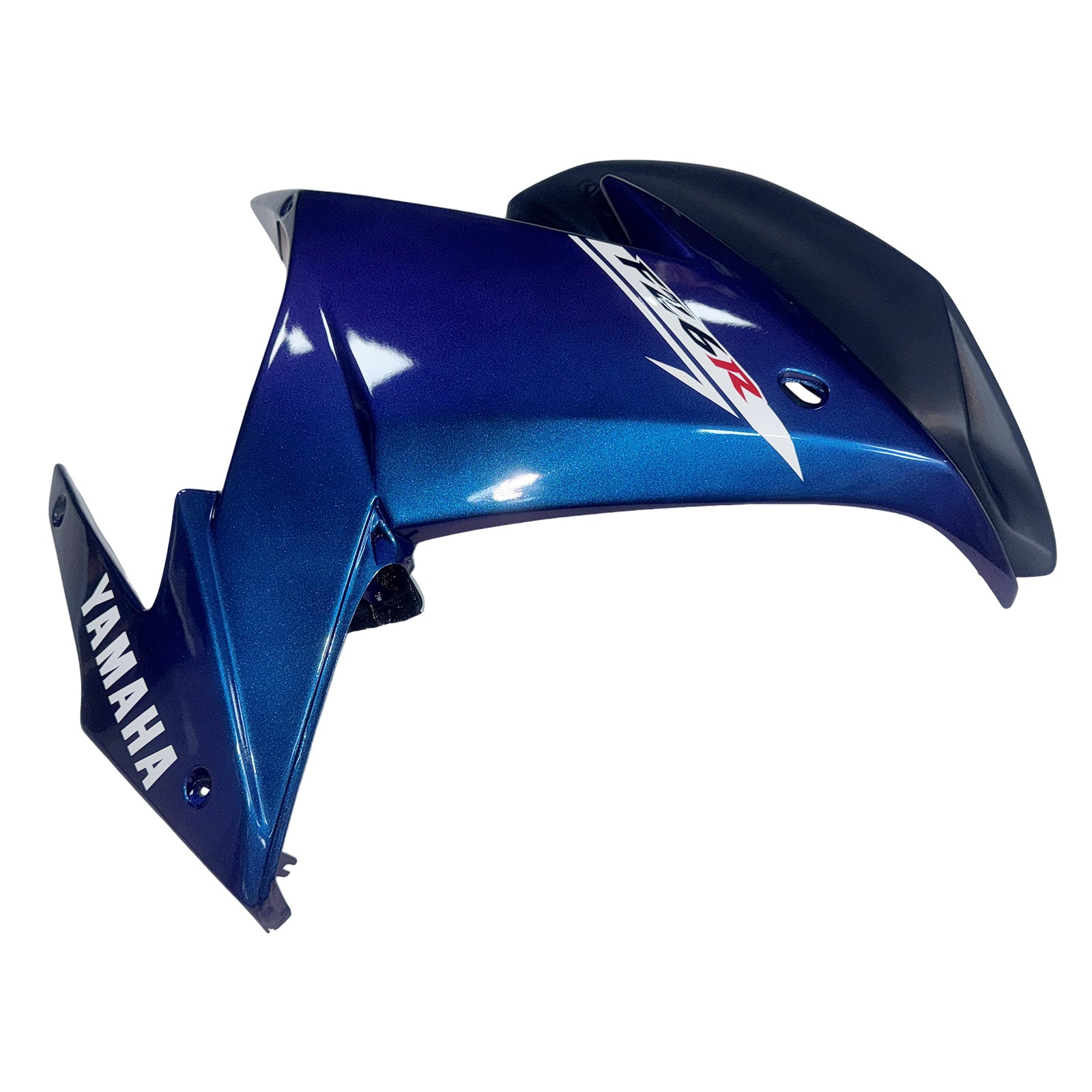 Amotopart 2009-2015 Yamaha FZ6R Blue White Fairing Kit