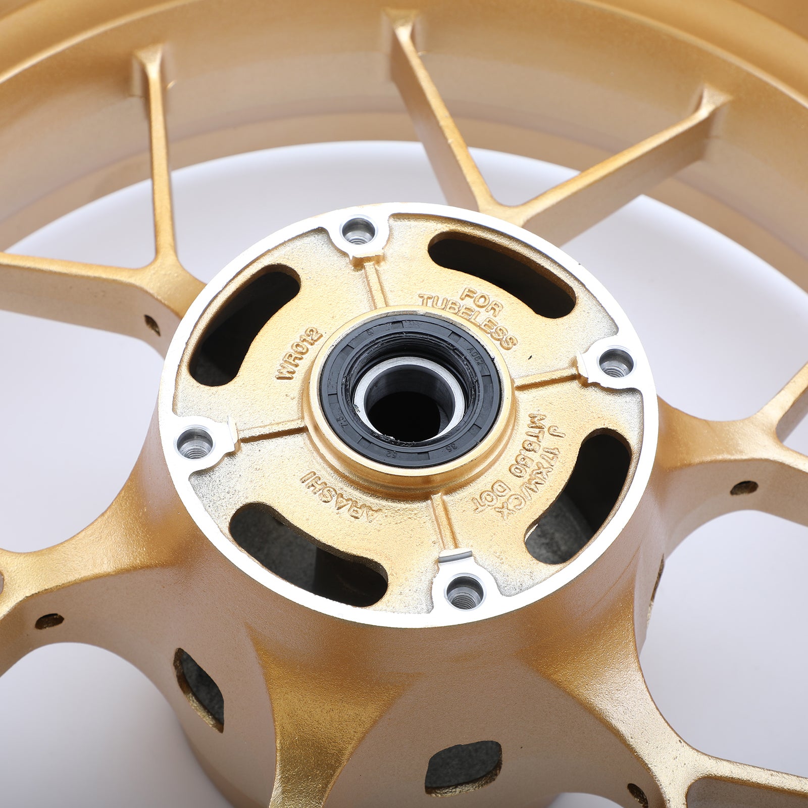 17" Jante traseira preta completa para Honda CBR600RR 2013-2017