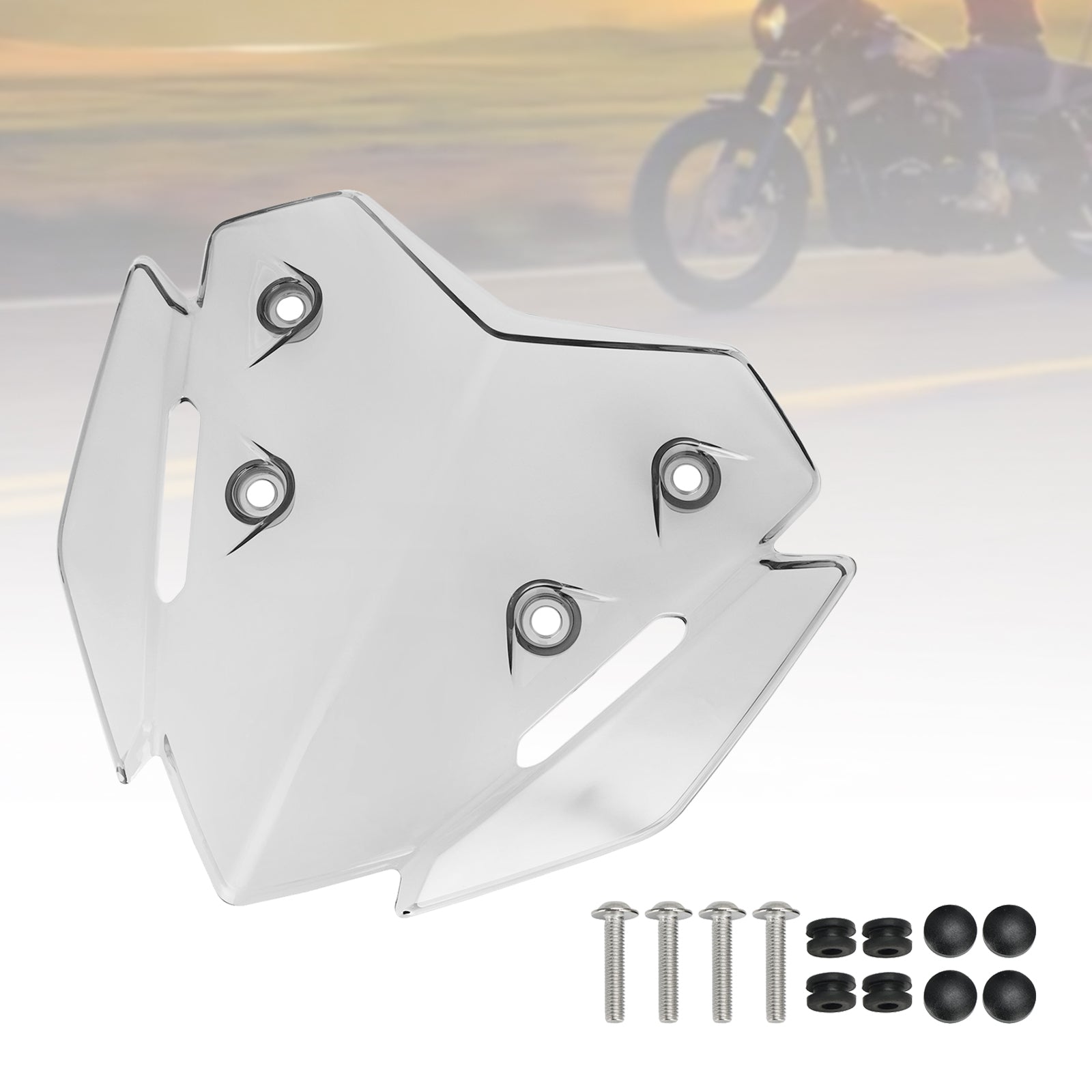 23-24 Yamaha X-MAX 300 ABS Motorcycle Windshield WindScreen