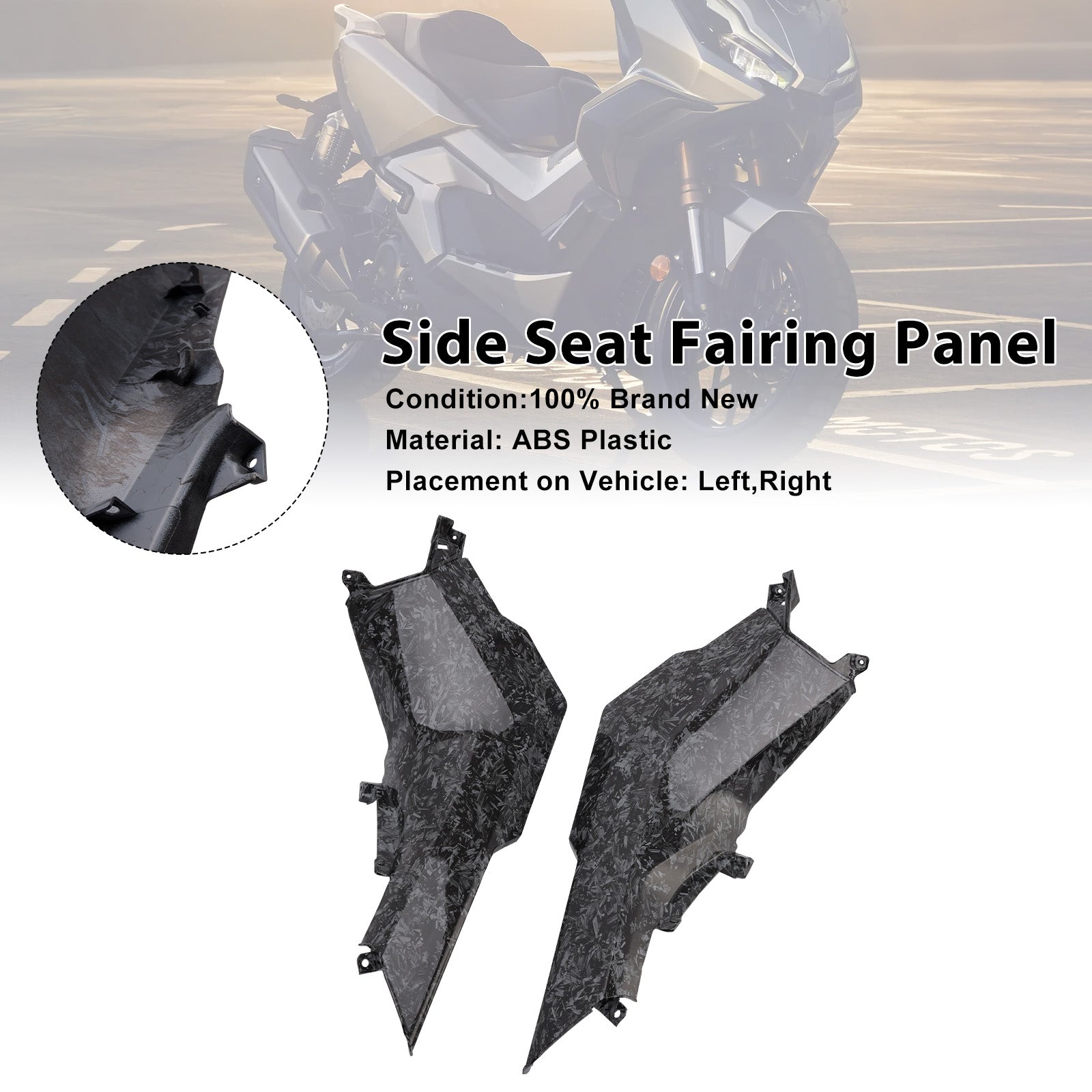 Honda ADV 350 2022-2025 Seat Side Cover Panel Fairing Cowl