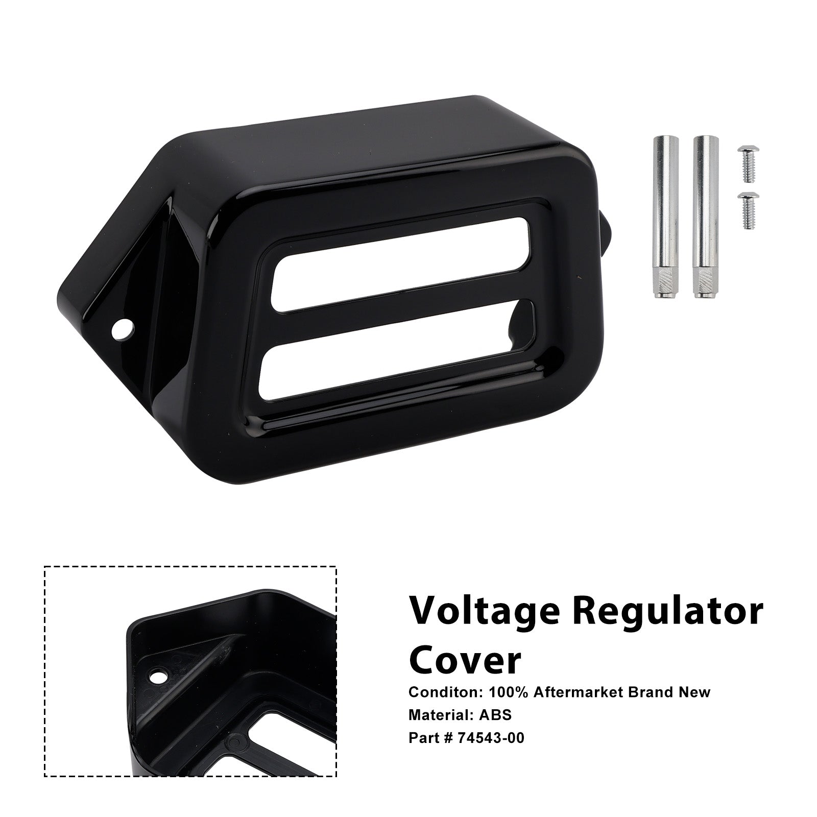 1997-2008 Road King Electra Street Road Glide Voltage Regulator Cover