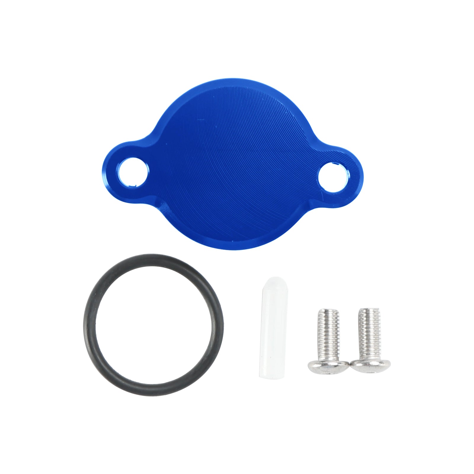 All Yamaha Pw50 Pw80 Oil Injection Pump Delete Block Off Plug Blue