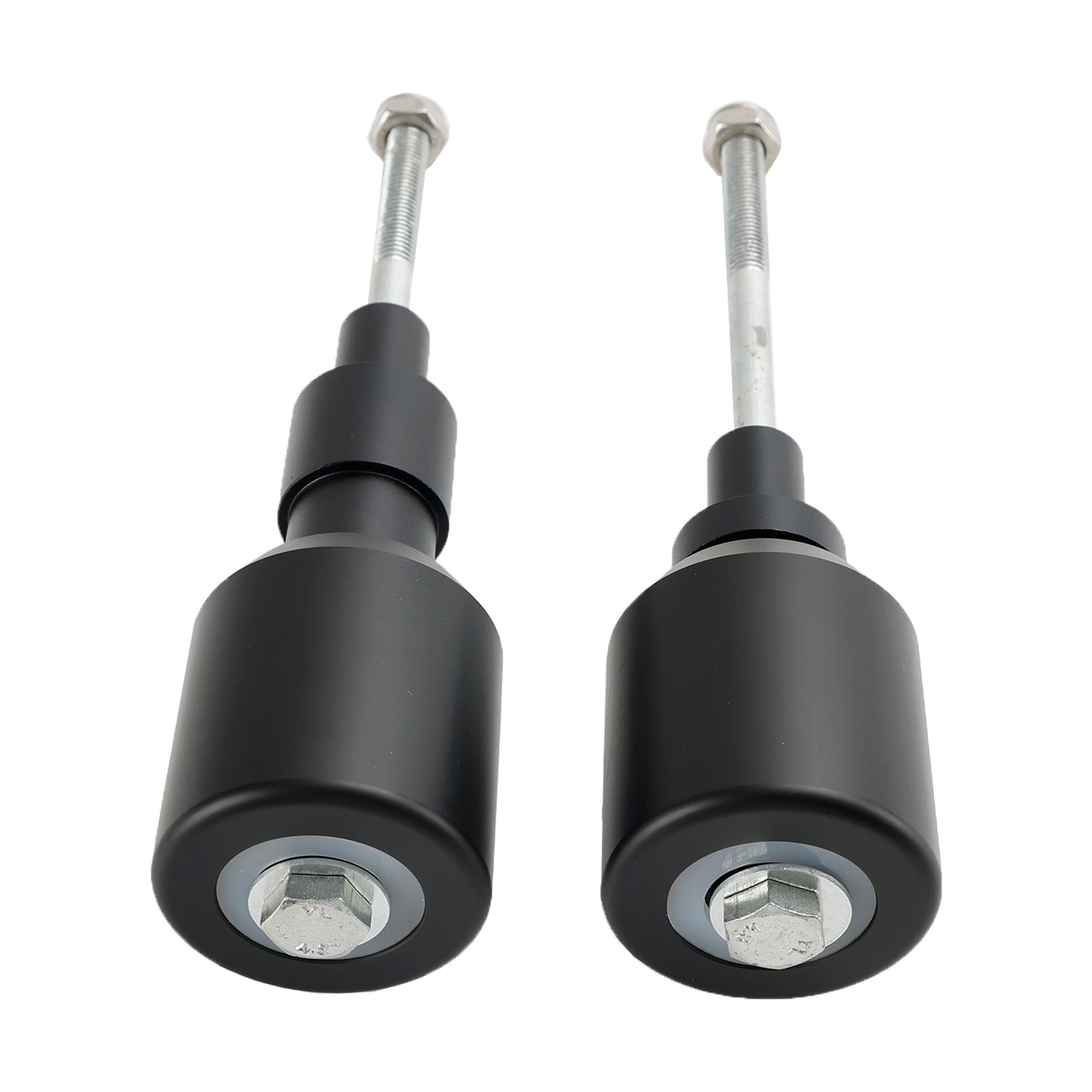 17-23 Kawasaki Z650 Ninja 650 Crash Bobbin Protector Slider Aluminium preto