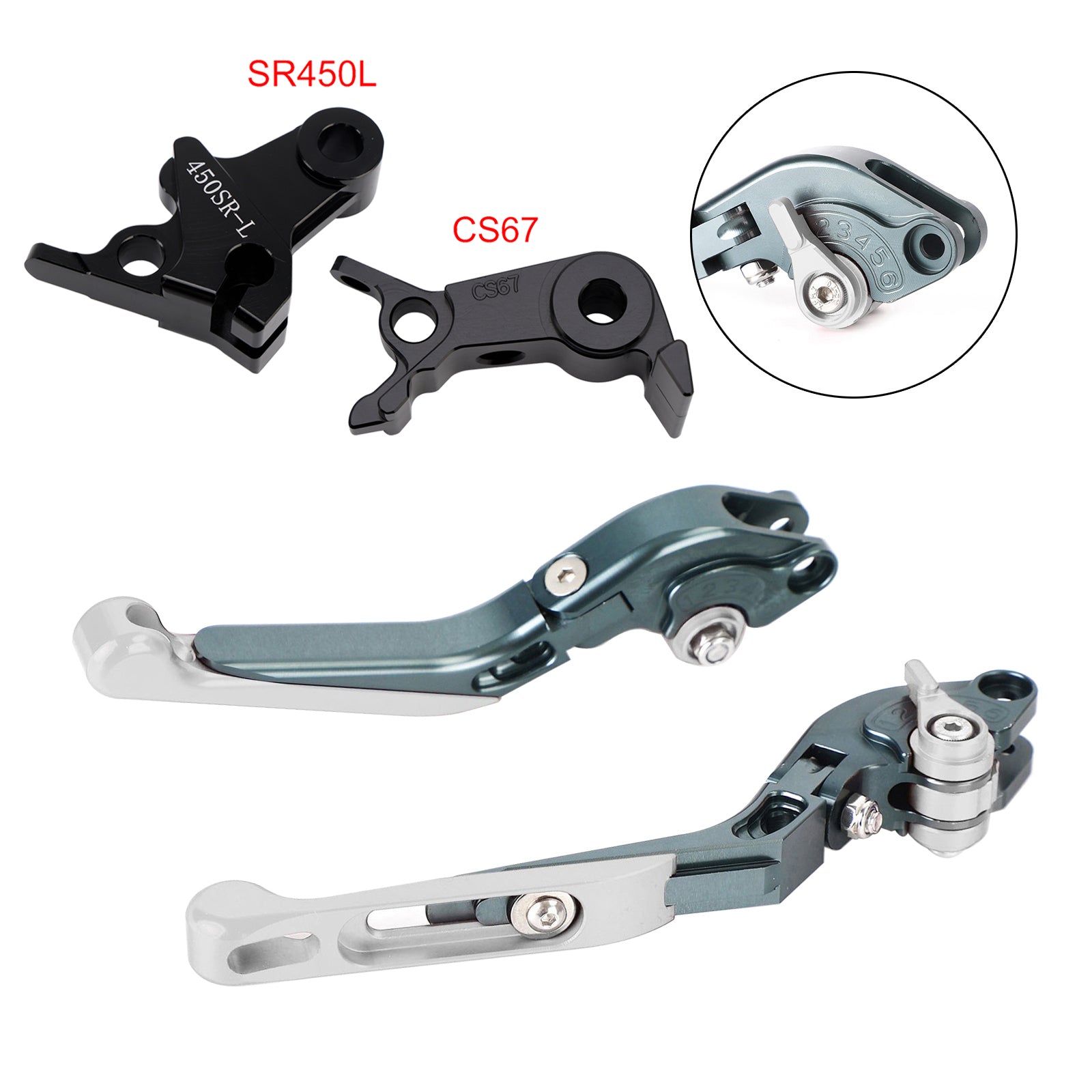 2024-2026 VOGE DS900X 900DSX Adjustable Clutch Brake Lever