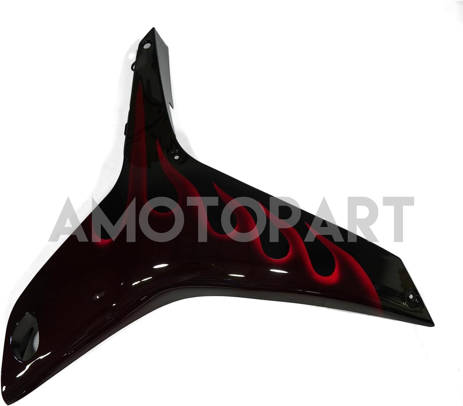 Amotopart 2007-2008 Honda CBR600RR Red & Black Fairing Kit