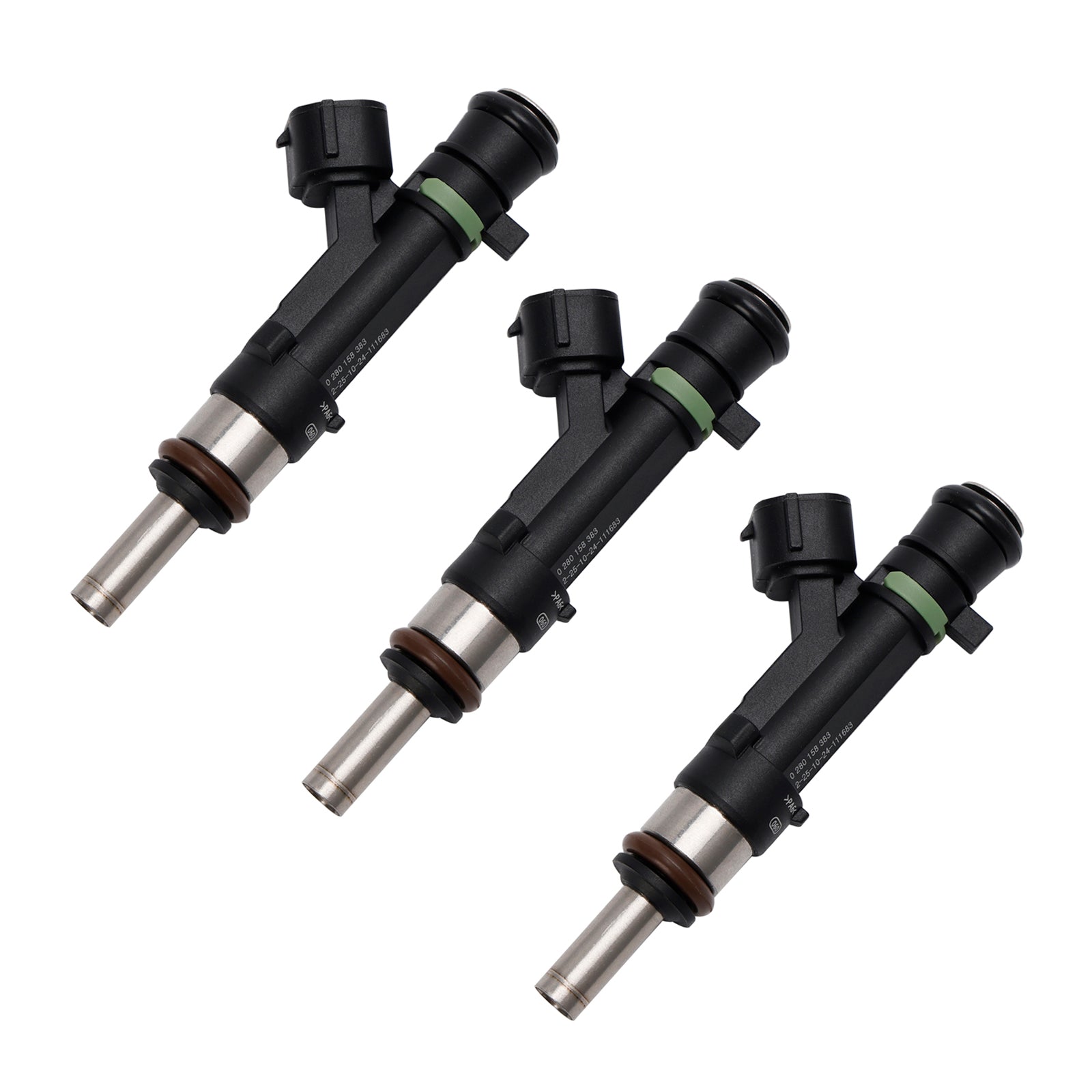 3PCS Seadoo BRP GTX 300 RXT-X RXP-X Fuel Injectors 0280158383 420874000