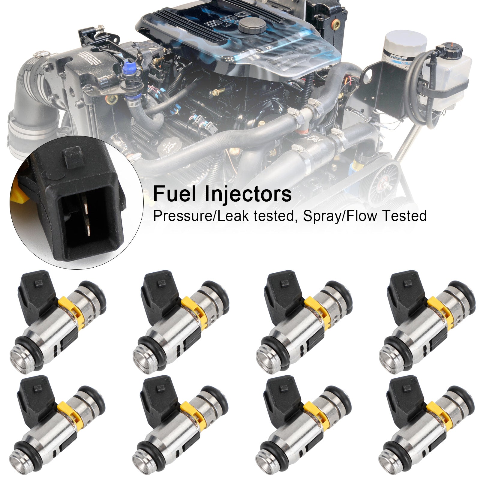 8pcs Fiat Marine Mercruiser IWP069 Vstřikovače paliva 861260T