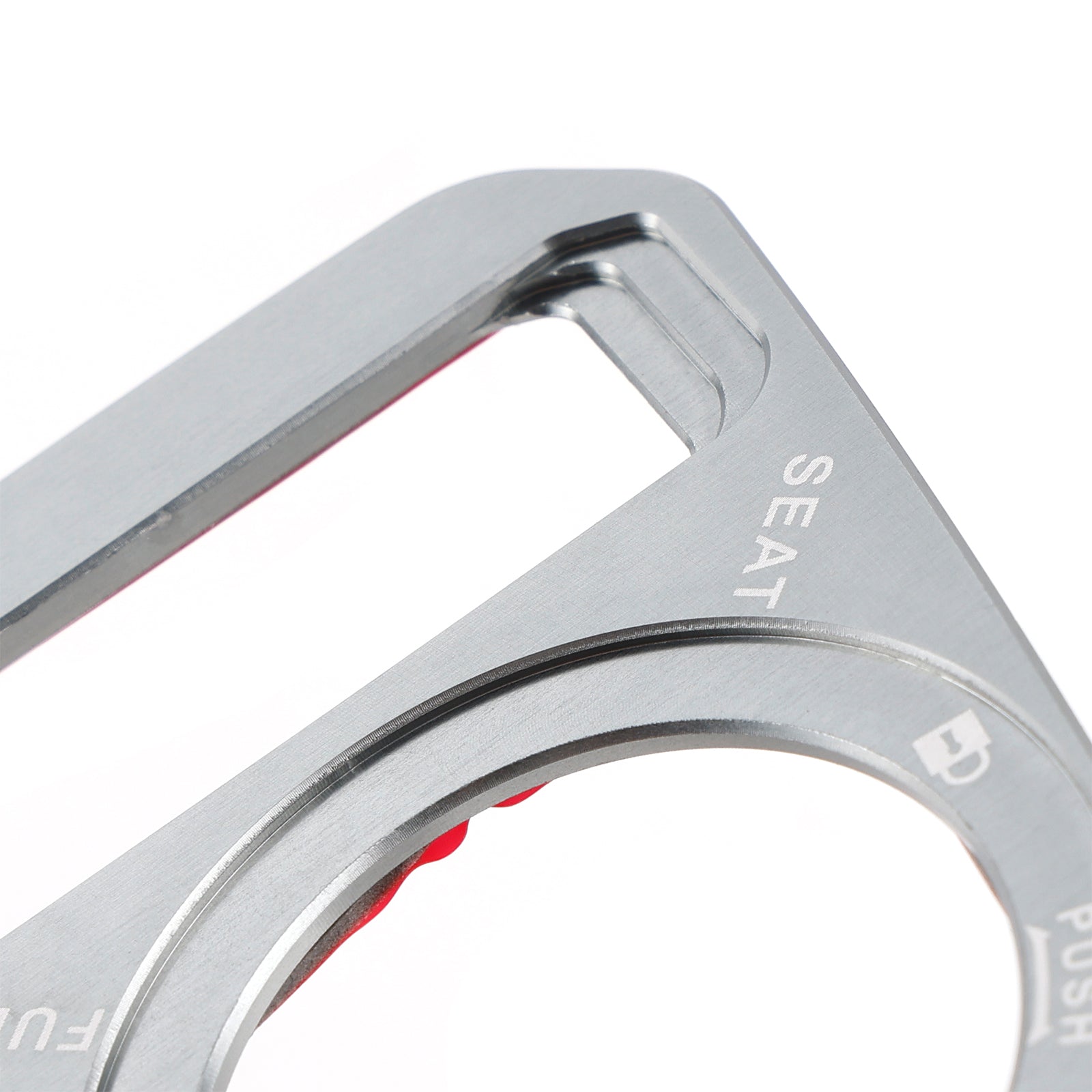 2022-2025 Honda ADV 350 ADV350 Couvercle de commutateur à clé en aluminium Gris
