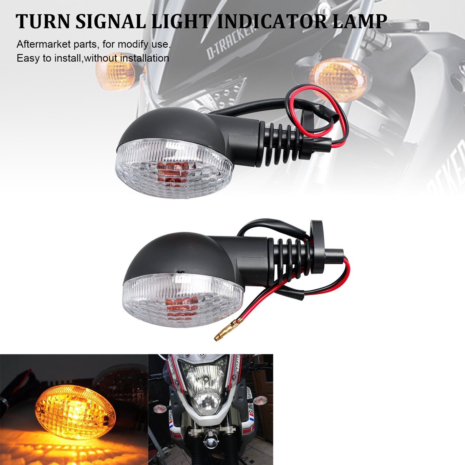 Kawasaki Ninja 250R KLX 125 150 250 300 TURNE SIGNAL Light Indicator Lampe