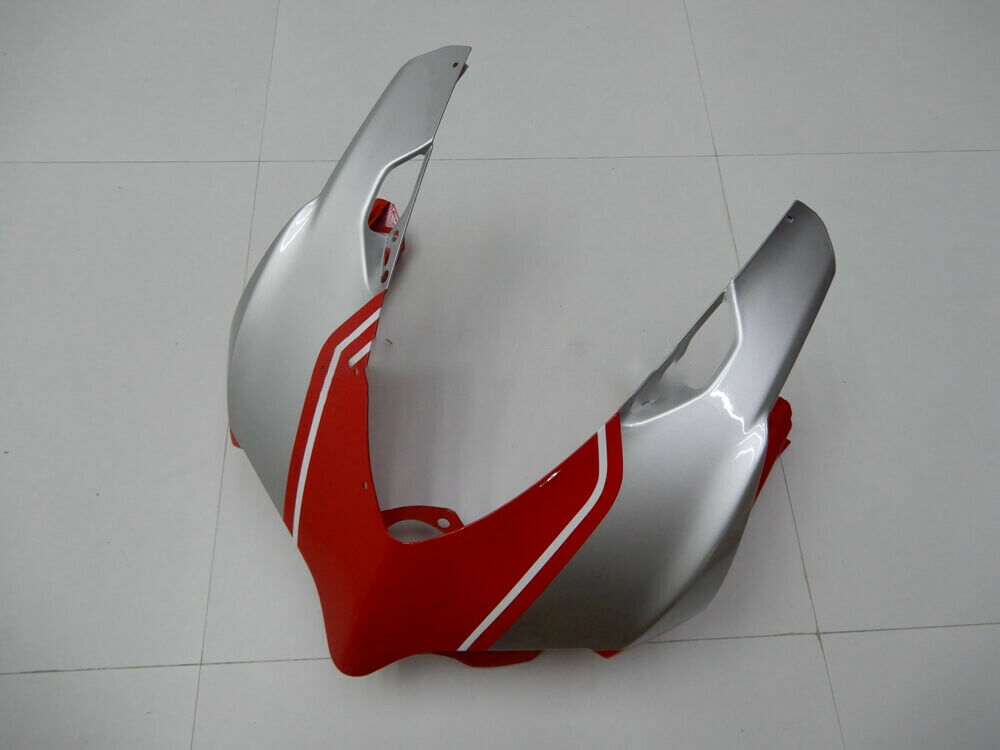 Amotopart 2012-2015 Ducati 899 Silver White Red Black Fairing Kit