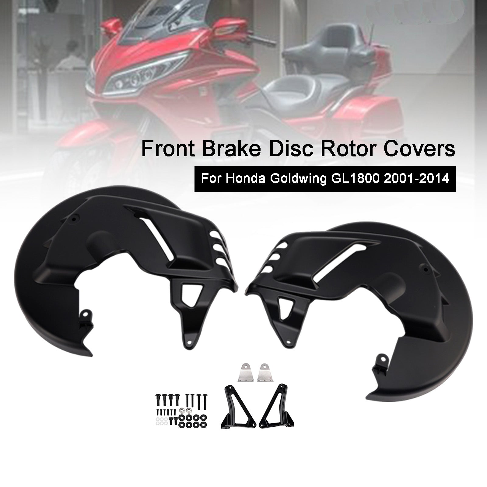 Honda Goldwing GL1800 F6B 01-15 Front Brake Disc Rotor Covers