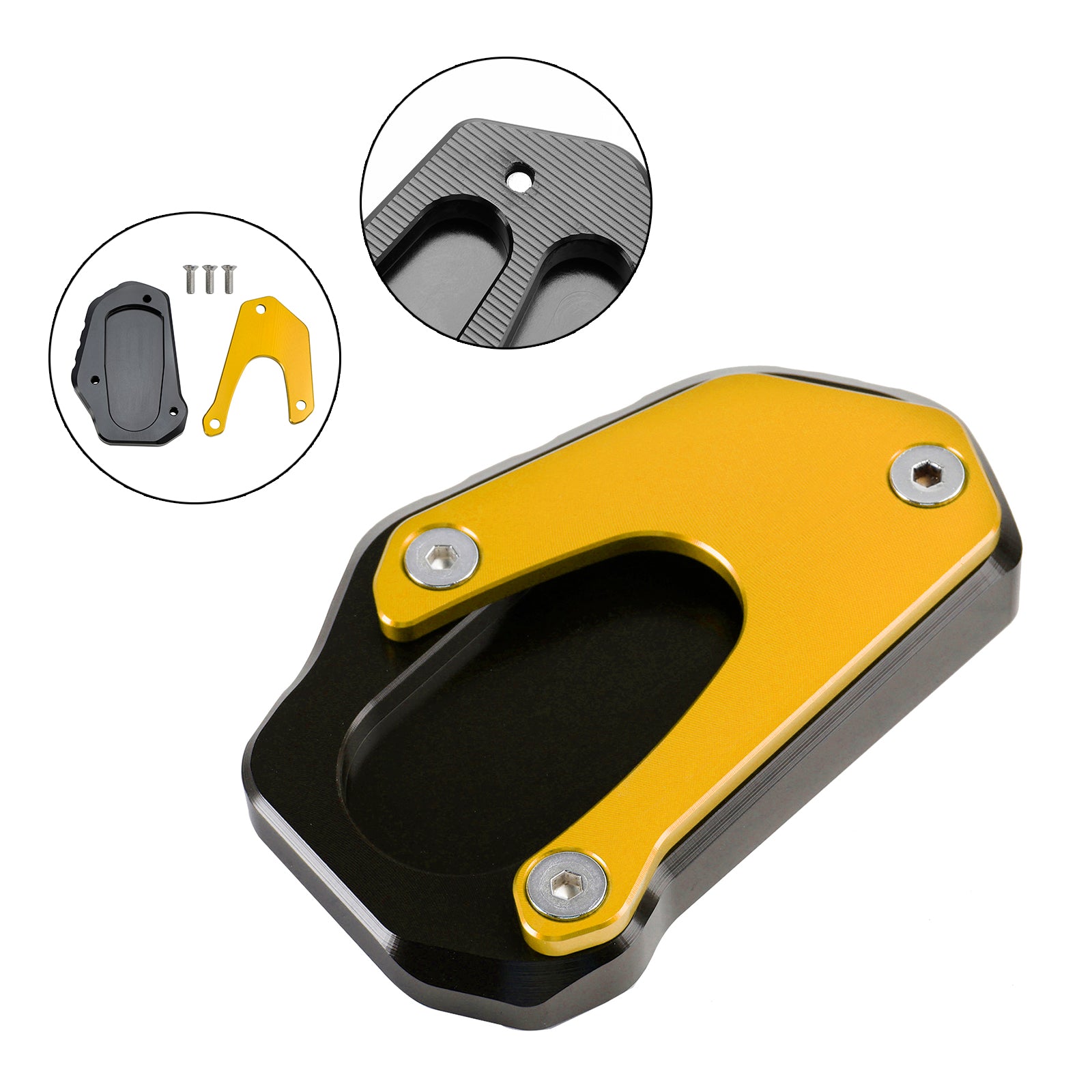 20-23 Suzuki V-Strom DL1050xt Kickstand-Vergrößerungsplattenpad