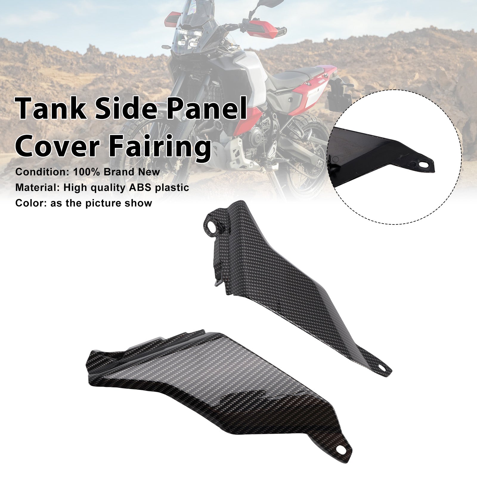 2025-2026 Yamaha Tenere 700 Tankseitenverkleidung Verkleidungsverkleidung
