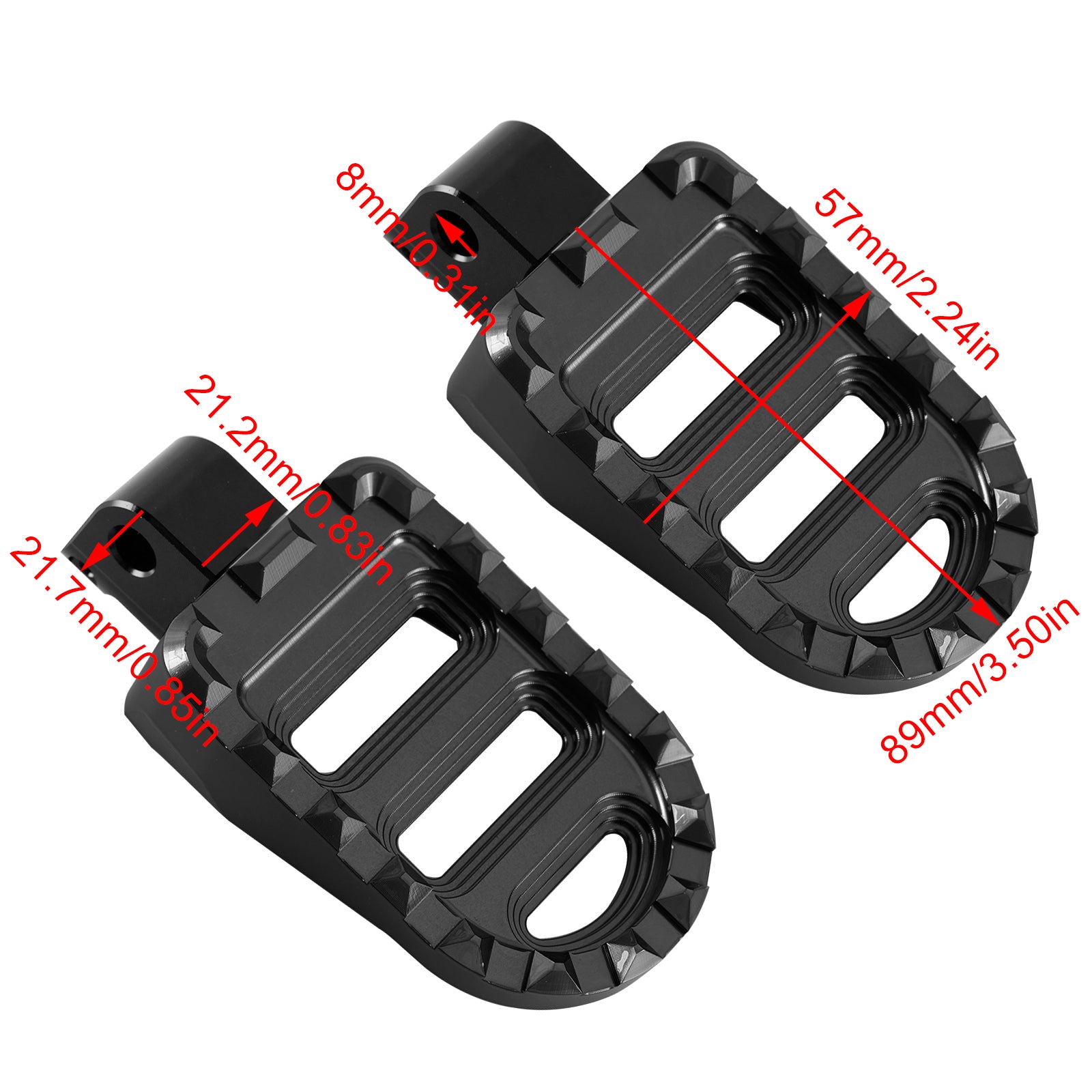 18-23 BMW R1250RT K1600B K1600GT K1600GTL přední nohy Foot Peg