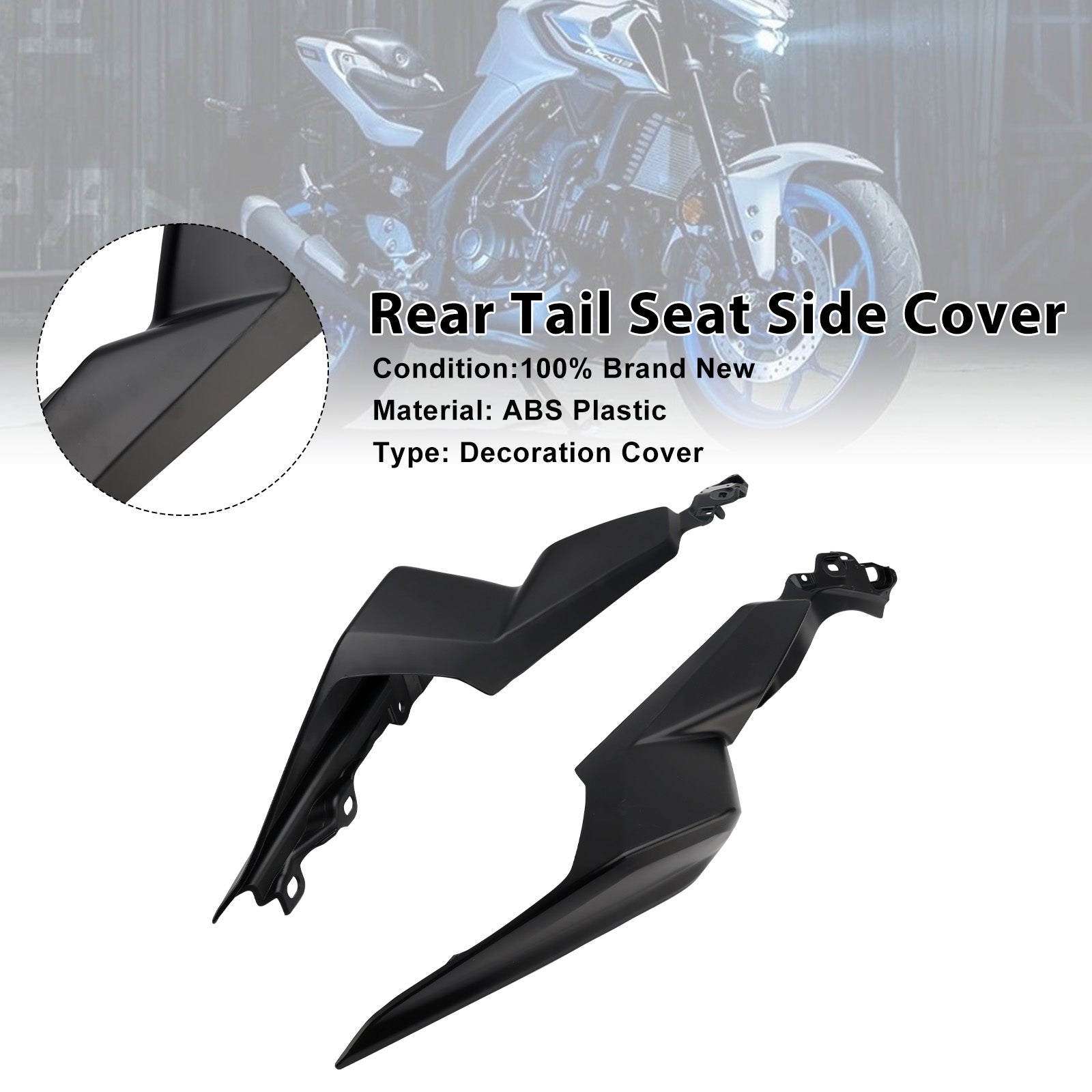 2025-2026 Yamaha YZF-R3 R25 MT-03 Rear Tail Seat Side Cover Fairing