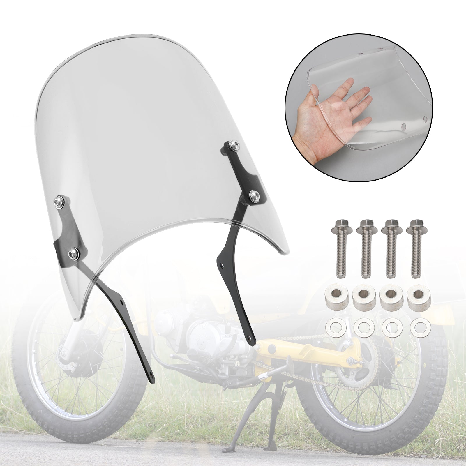 Parabrisas Honda 21-23 Trail 125 y 20-23 CT125 Hunter Cub