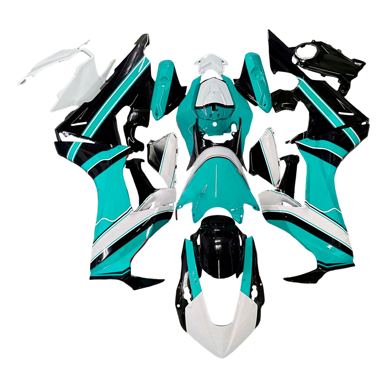 Amotopart 2017-2025 Honda Light Green Black CBR1000RR Fairing Kit