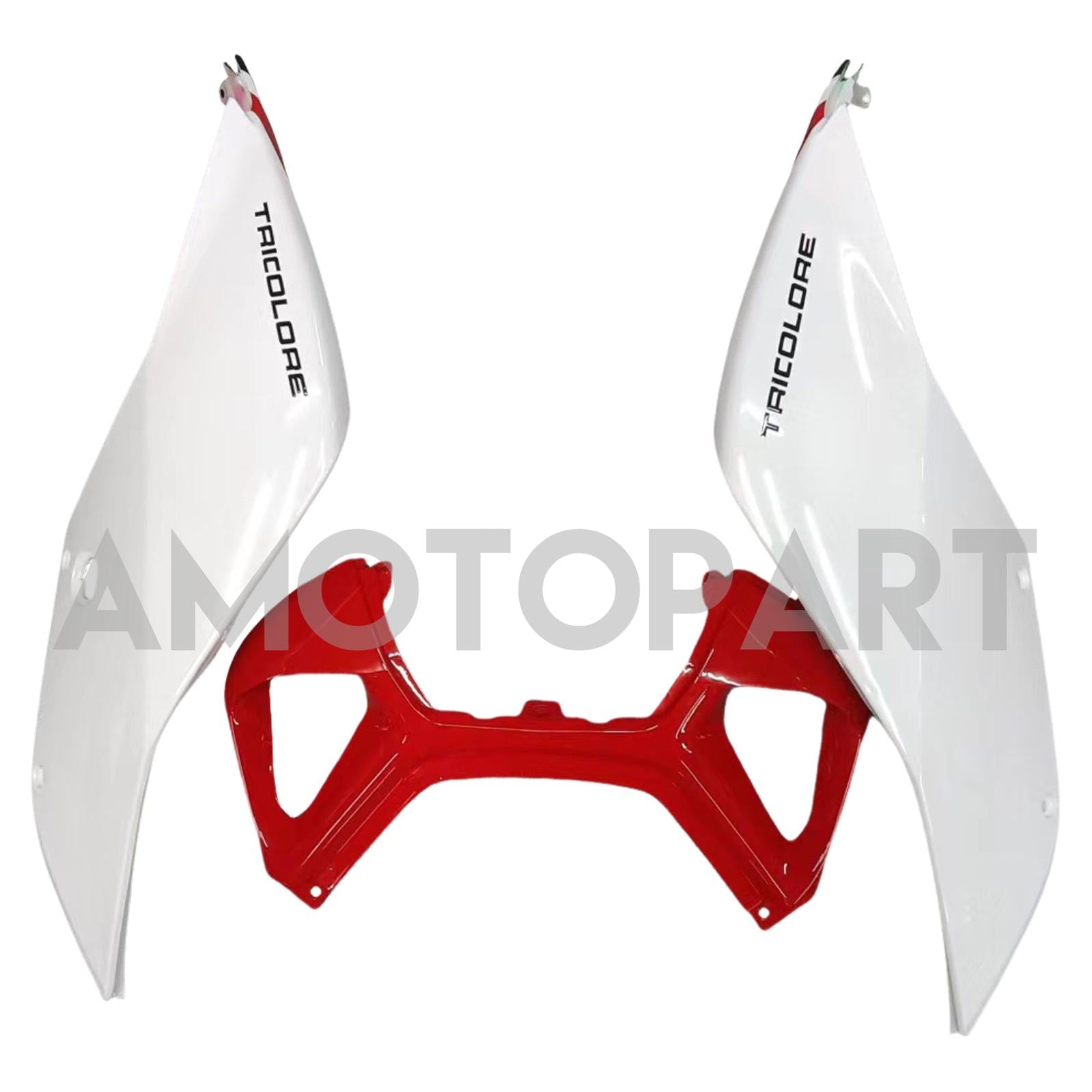 Amotopart 2012-2015 Ducati 899 White Black Red Fairing Kit