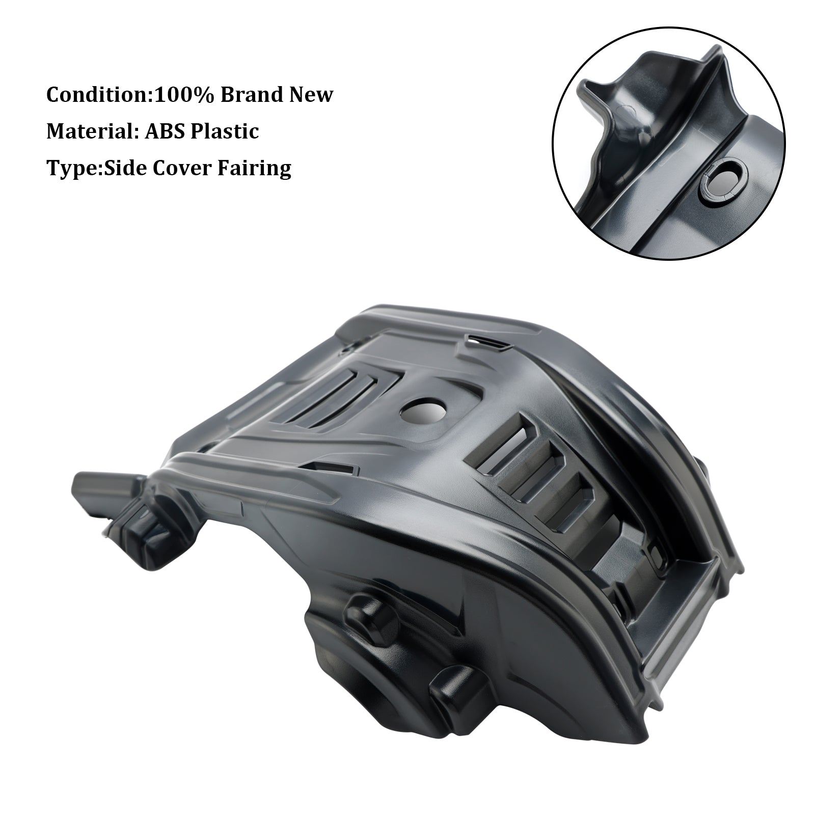 23-24 Honda Crf300 Crf300l Skid Plate Engine Guard Crack Plastic