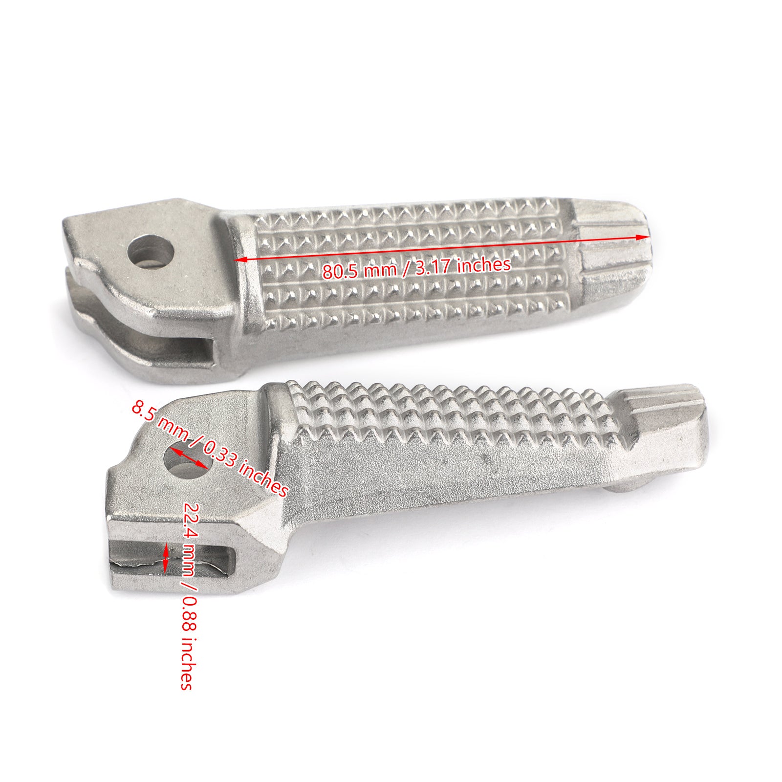 BMW F800R K1300S K1300R K1200S K1200R R nineT Estriberas Delanteras Pure Estribo