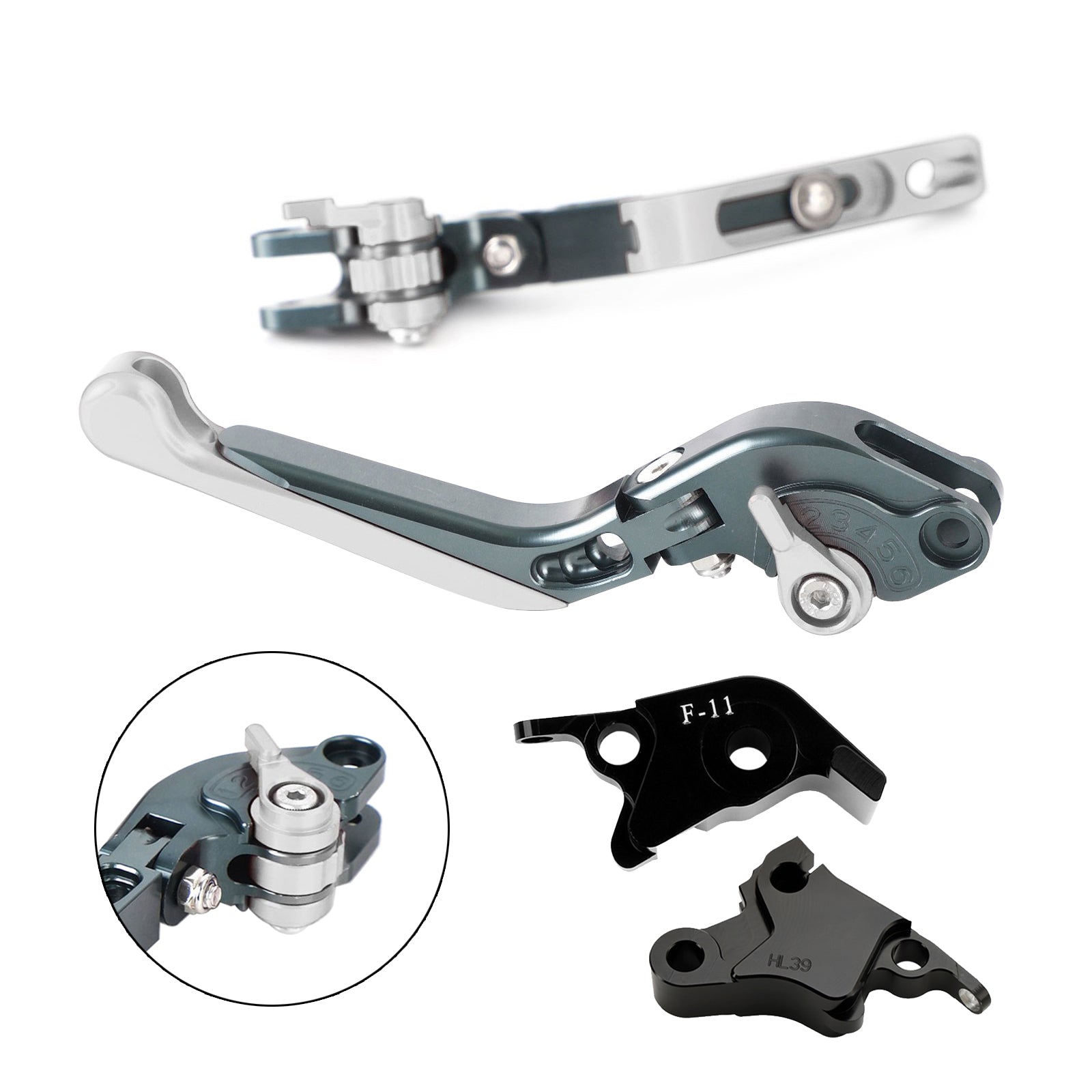 2021-2024 CFMOTO 700CL-X Sport Adjustable Clutch Brake Lever