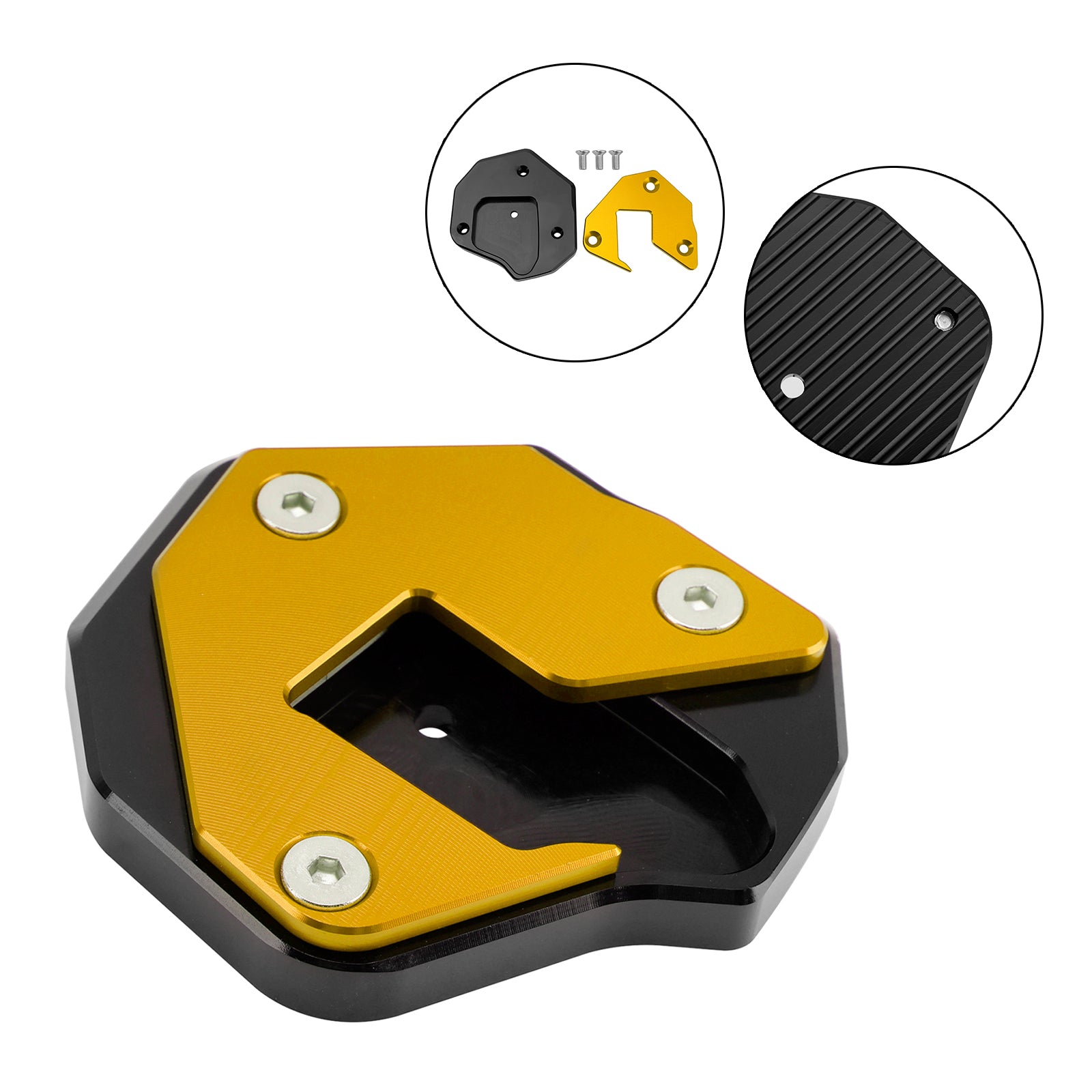 Suzuki GSXR1300R 2008-2020 Kickstand Enlarge Plate Pad