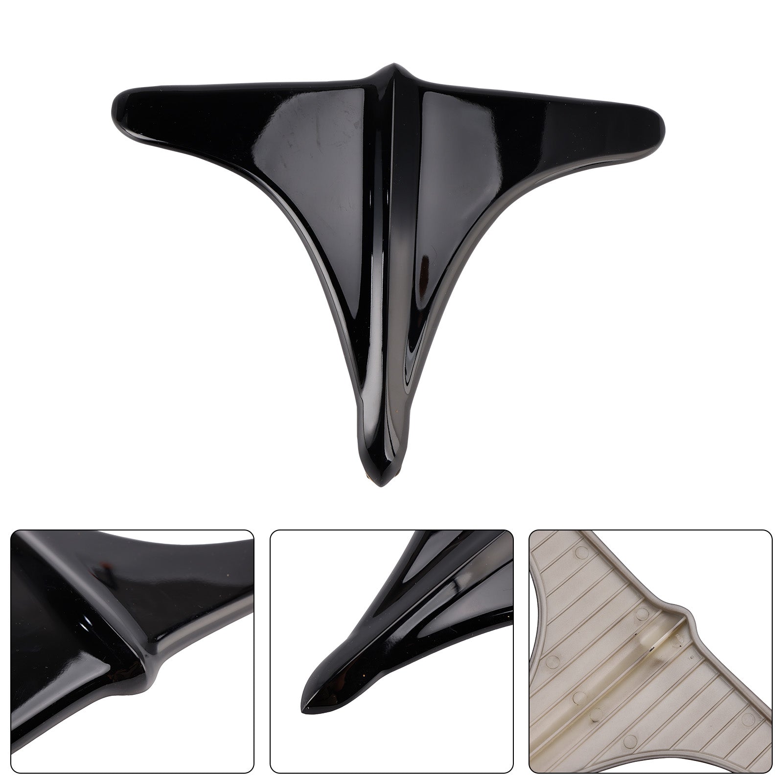 2009-2023 Street Tri Glide ABS Acentos de guardabarros trasero Borde del borde delantero