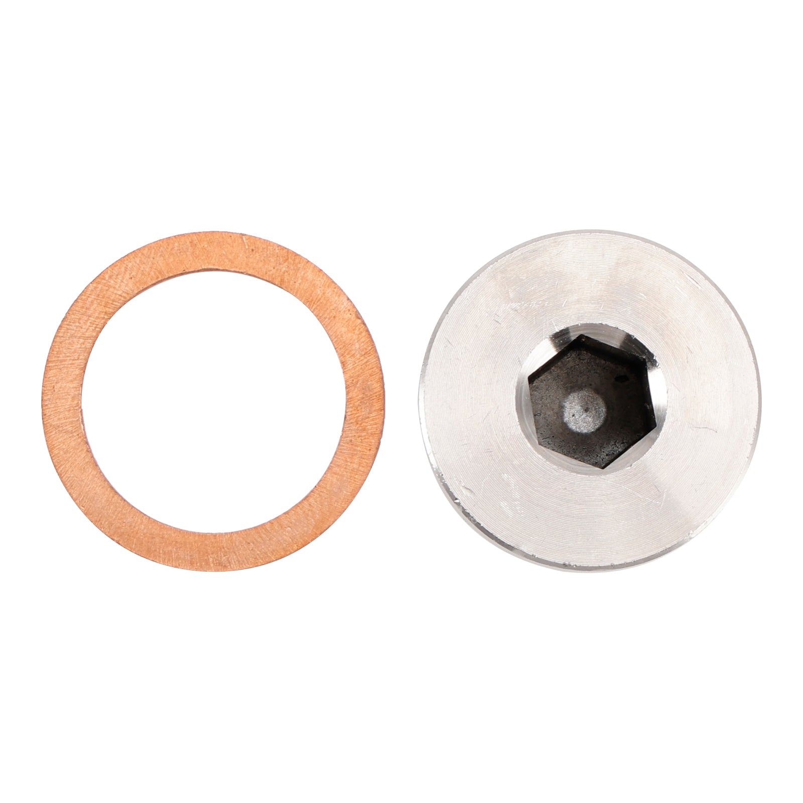 5 pack M18 x 1.5mm Inner Hex Head Sensor Blanking Plug Cap 304 Stainless Steel