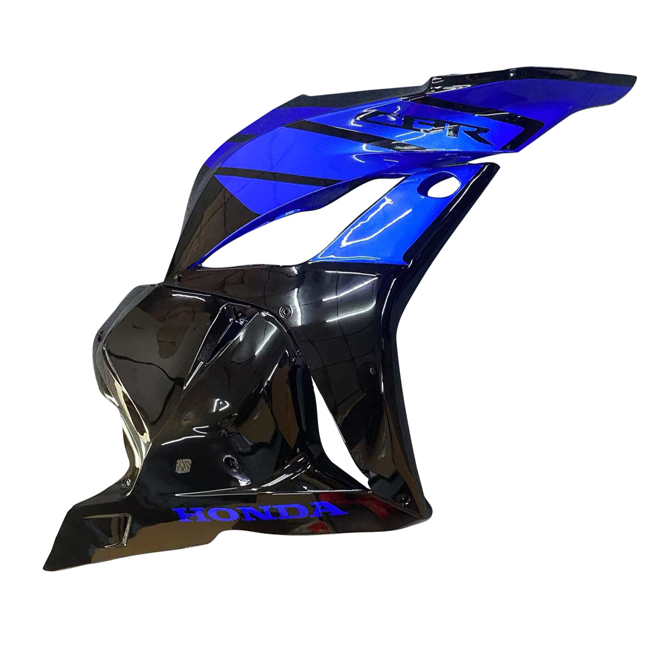 Amotopart 2009-2012 Honda CBR600RR Black & Blue Fairing Kit
