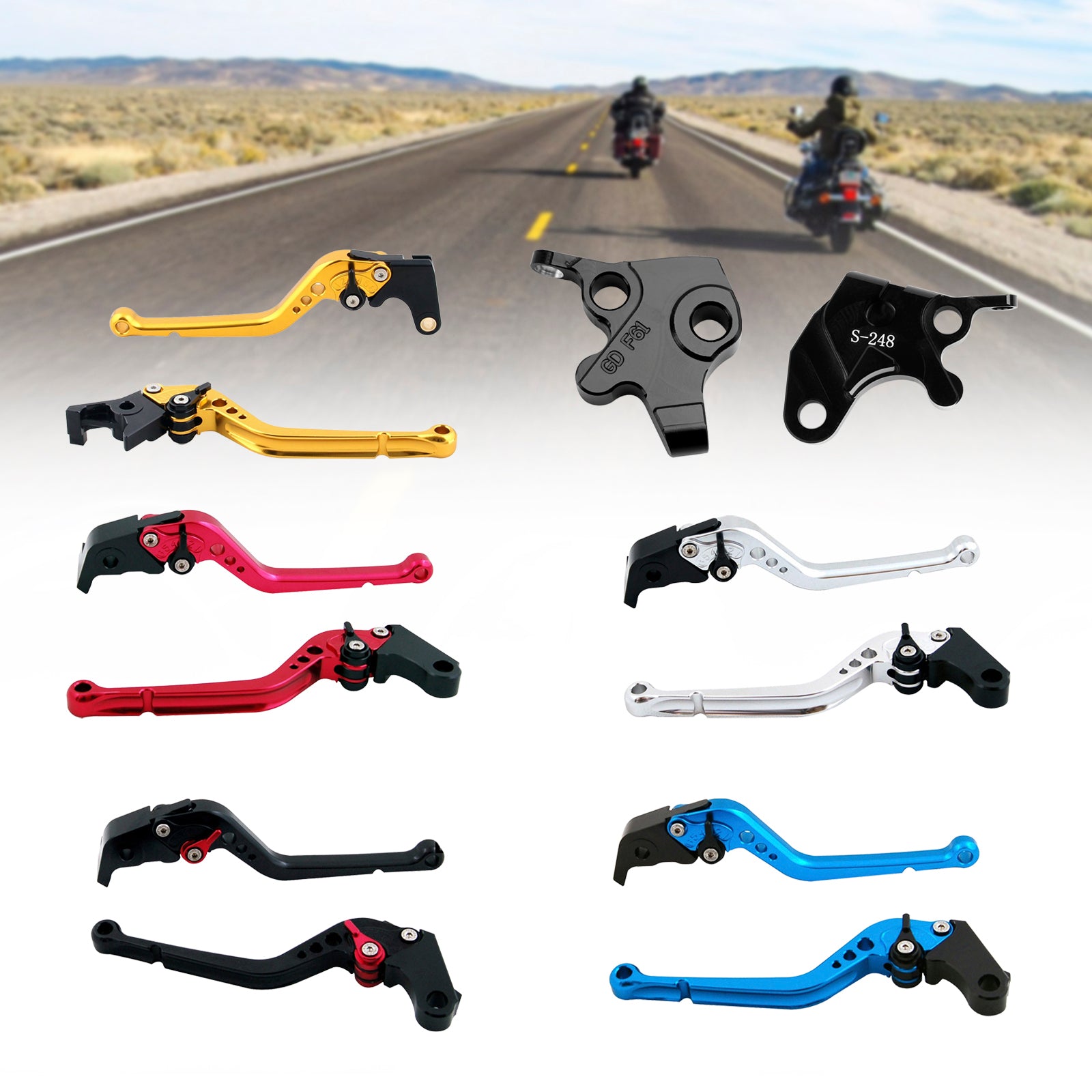 2008-2011 YAMAHA YZF R125 Long Clutch Brake Lever