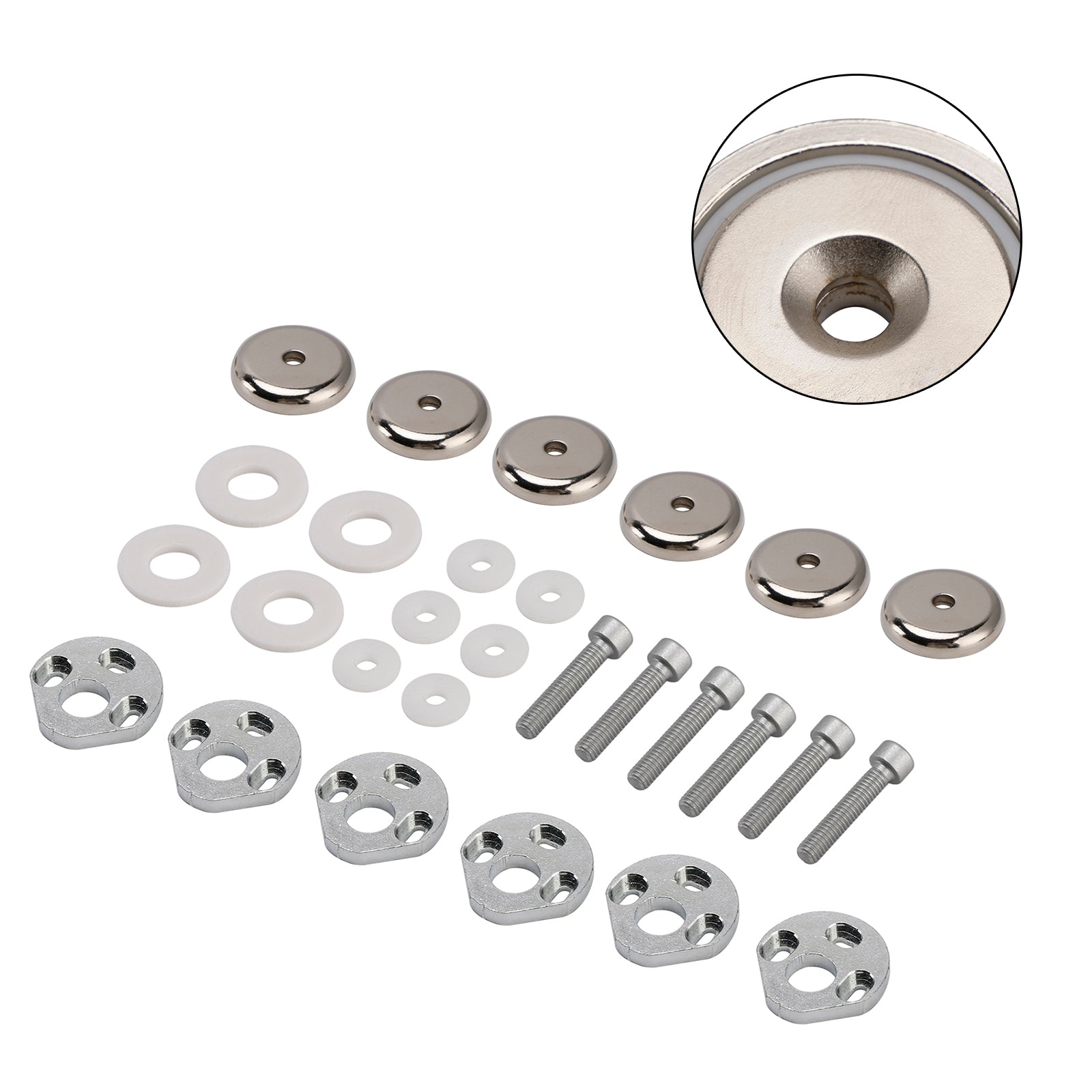 11-17 Can-Am Spyder Rt Rt-L Rt-S Magnetic Side View Mirror Mounts Set