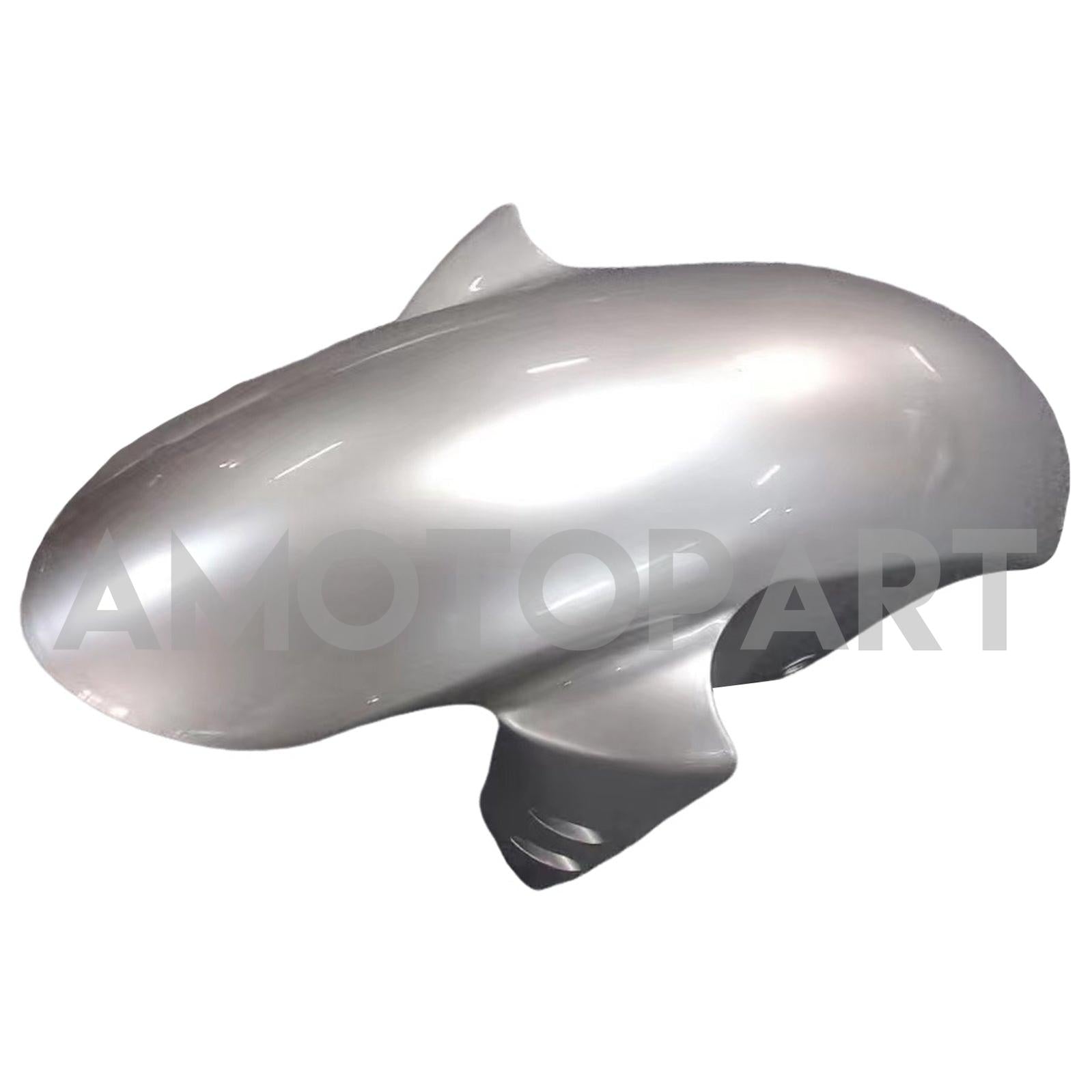 Amotopart 2002-2003 Yamaha YZF 1000 R1 Silver&Black Fairing Kit