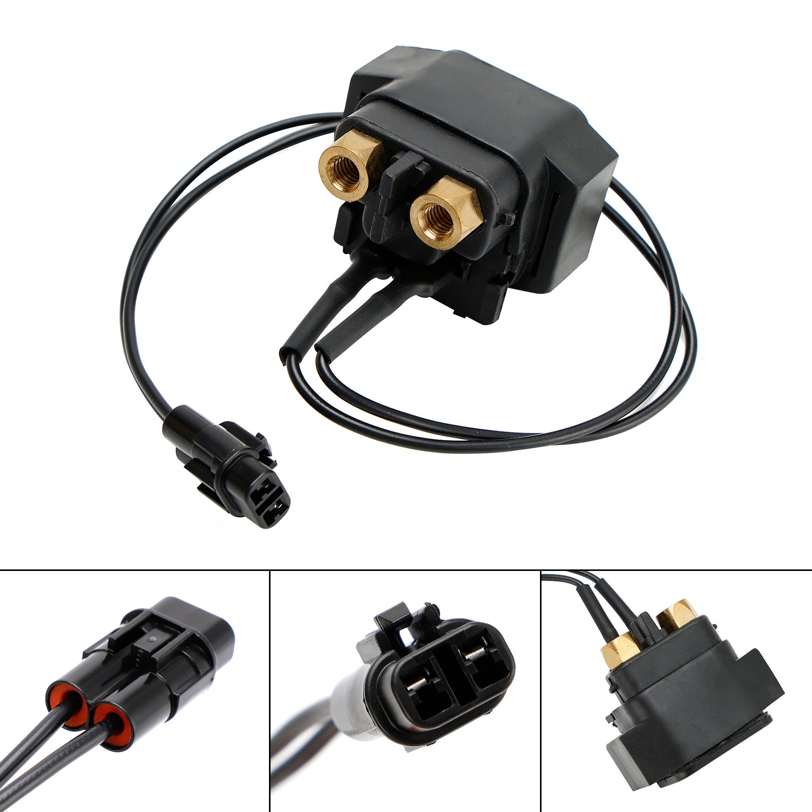 Relè solenoide avviamento adatto per Yamaha XJR1300 07-2016 YFM 600 Grizzly 1999-2001