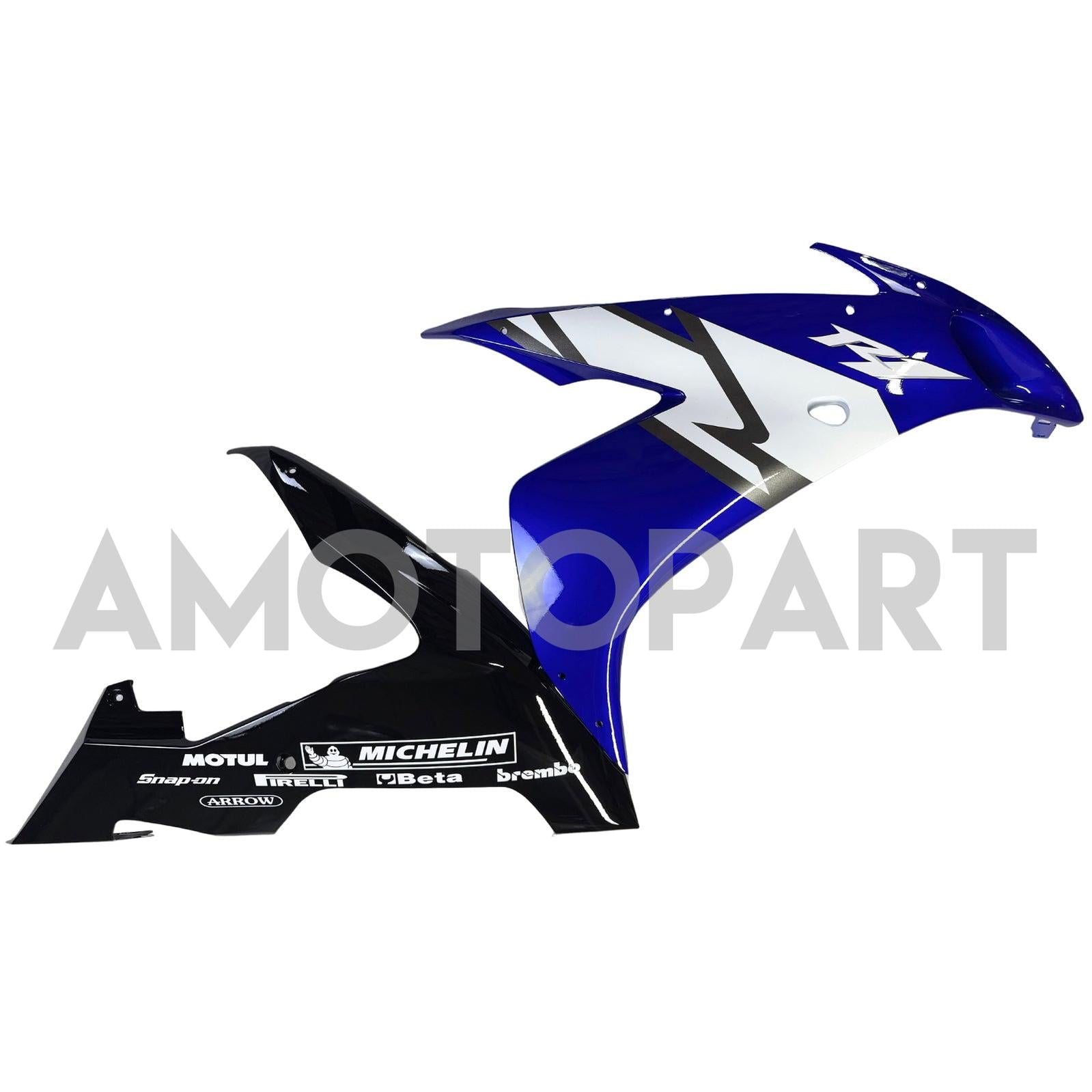 Amotopart 2004-2006 Yamaha YZF 1000 R1 Blue White Black Fairing Kit