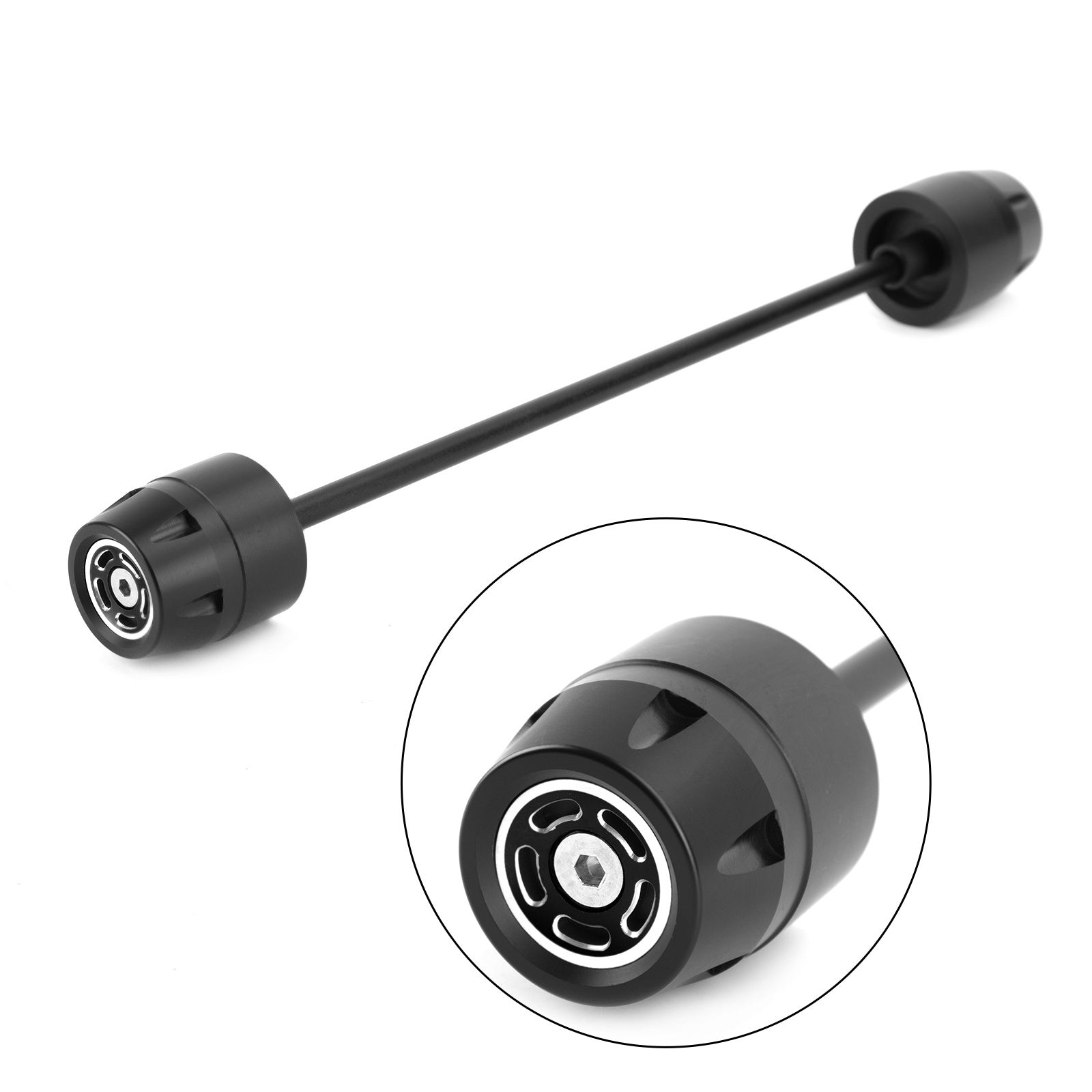 Ducati Scrambler 400 803 1100 Rear Axle Slider Wheel Protector Black