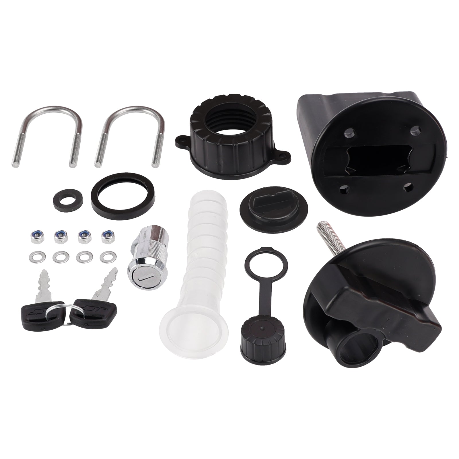 Ersatz-Kraftstofftank für Honda CL300 CL500, 3 l, roter Kunststoff-Kanister