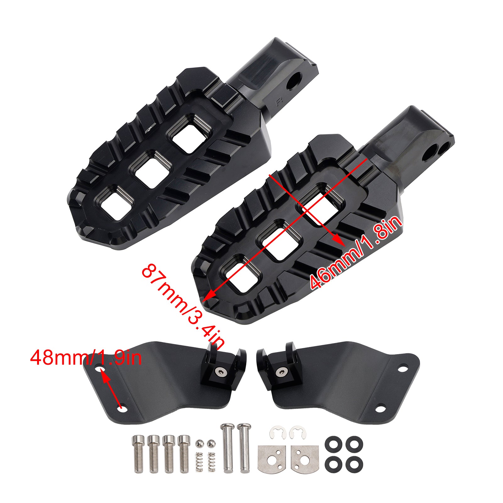 Honda CT125 Hunter Cub 20-24 Trail 125 21-24 ACHTER VOETSTRESTEN VOET PEG