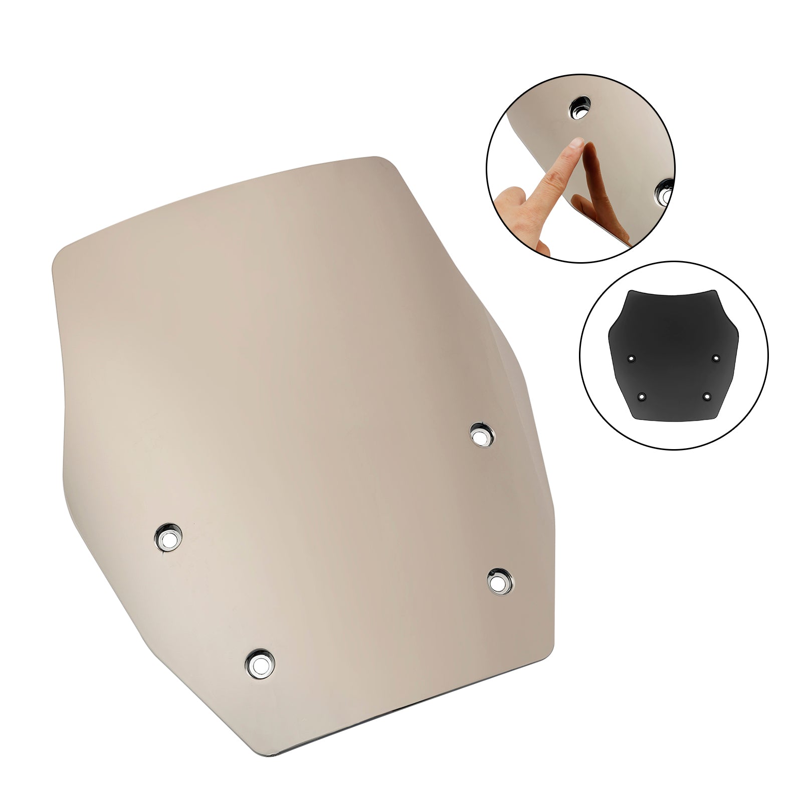 2024 BMW R1300GS Strålkastare vindrutan täcker vindrutan vindrutan