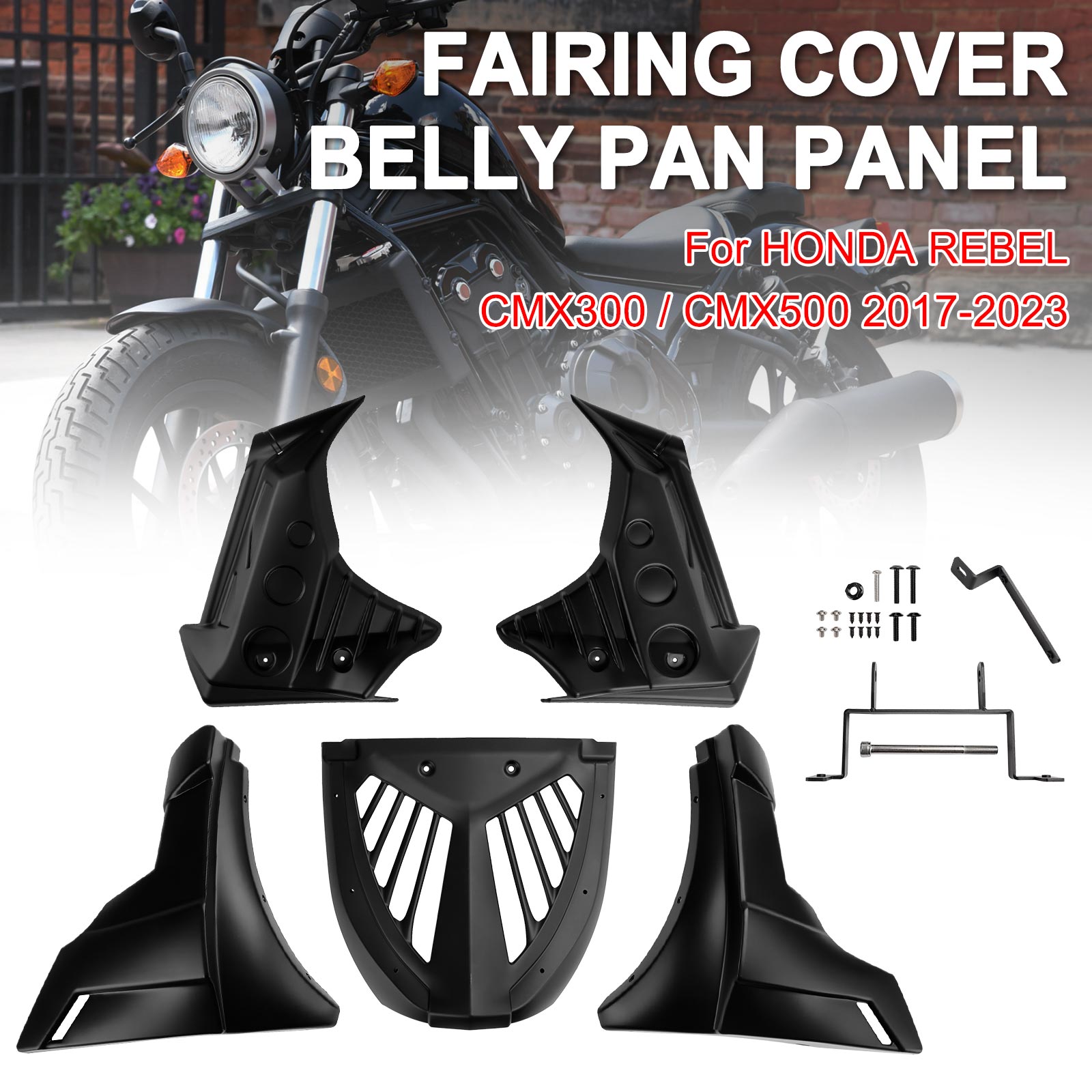 Honda rebel 500 2024 belly panel