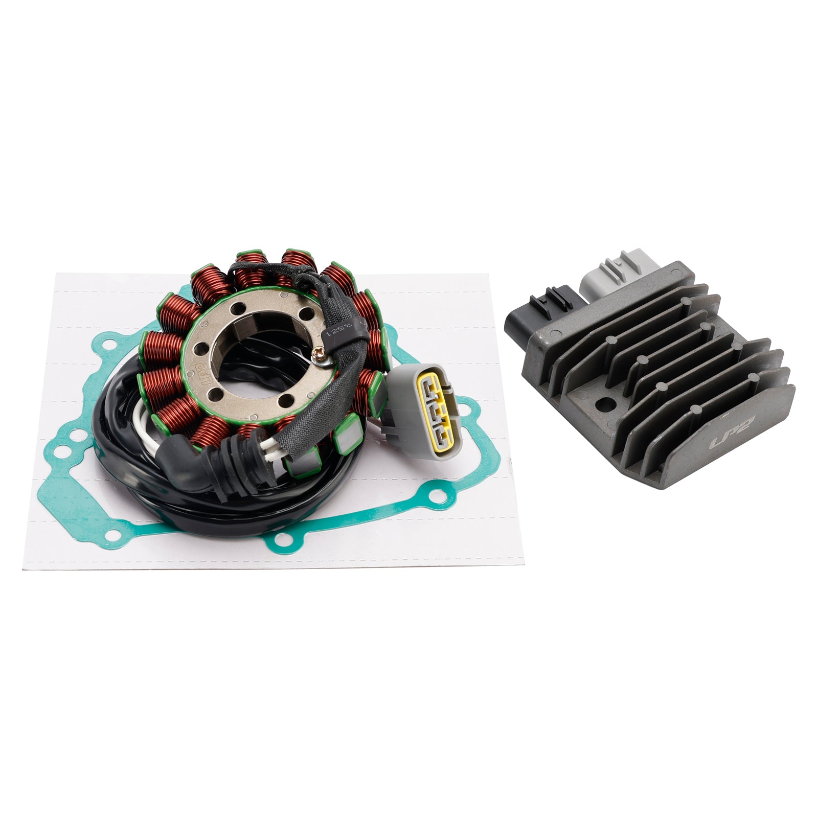 2009-2014 Yamaha YZF-R1 1000 RN22 R1 Alternator Stator Regulator Gasket Set 14B-81410-00 14B-15451-00