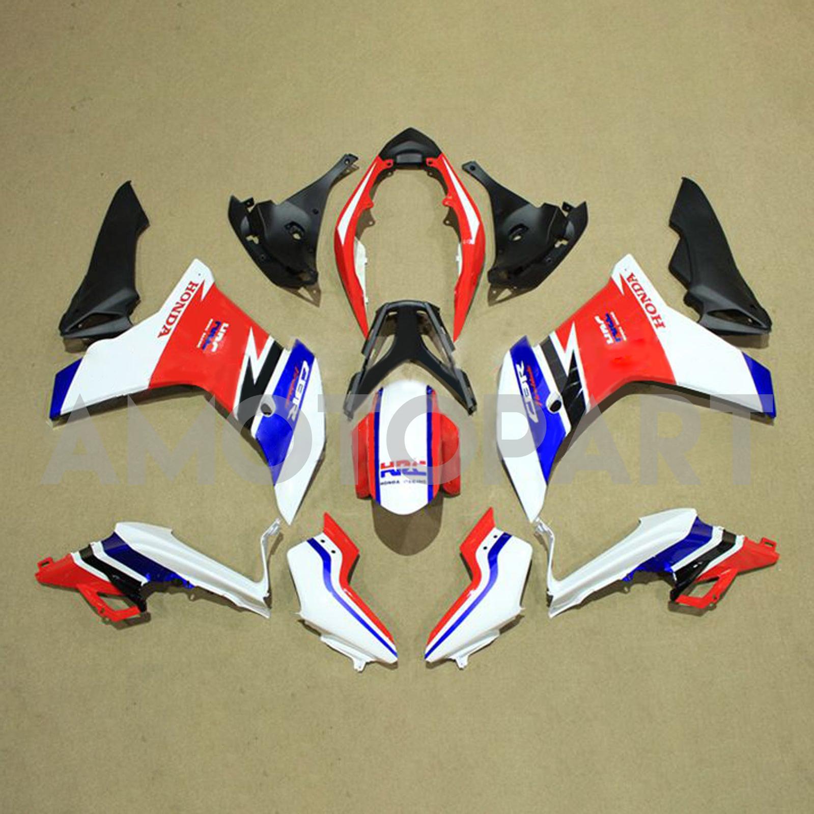 Amotopart 2011-2013 CBR600F Honda Blue&Red Style2 Fairing Kit
