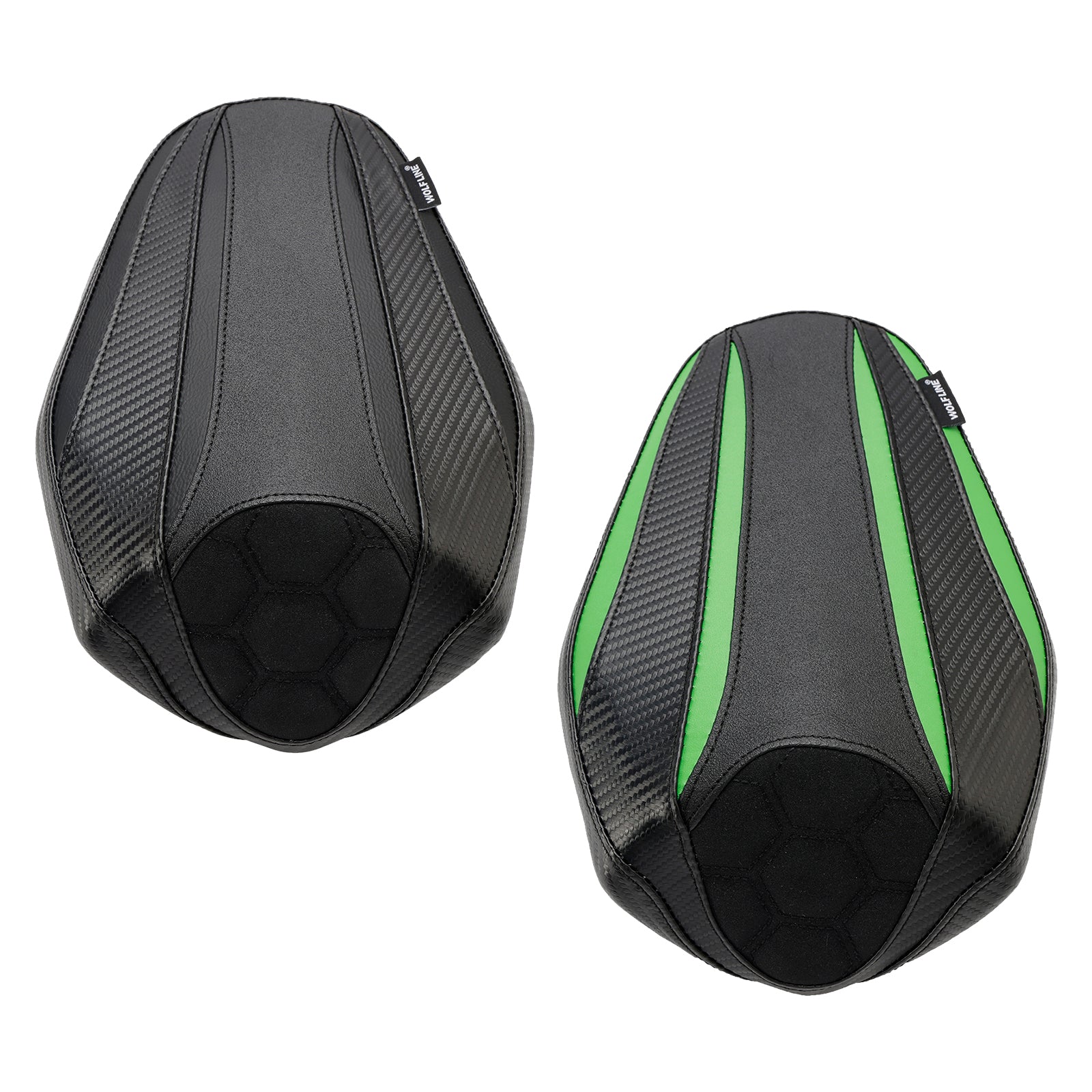 2023 Kawasaki Zx-4R Zx-4Rr Rear Passenger Seat Pillion Saddle Flat Black