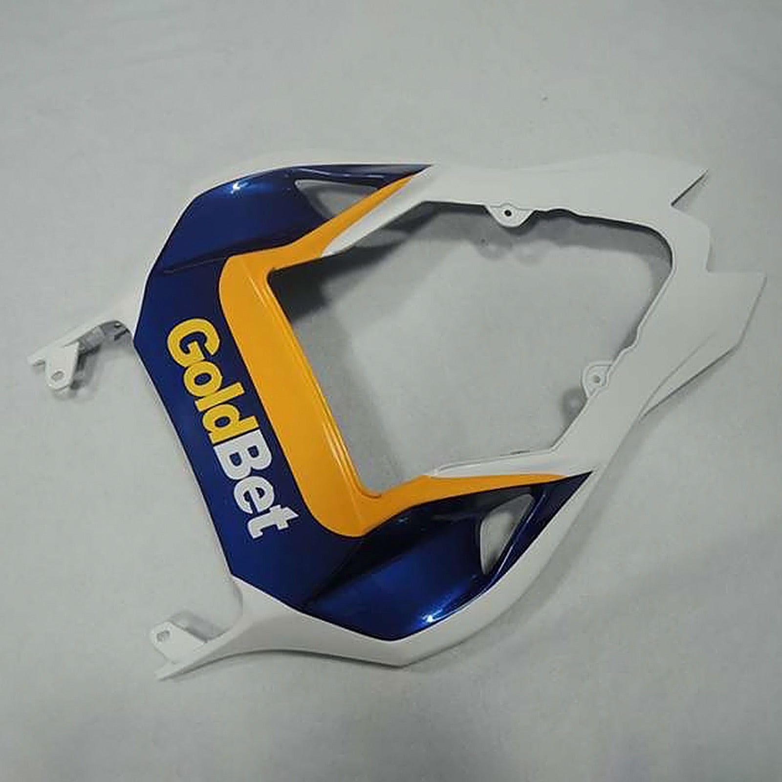 Amotopart 2009-2014 BMW S1000RR Kit de carénage jaune blanc bleu